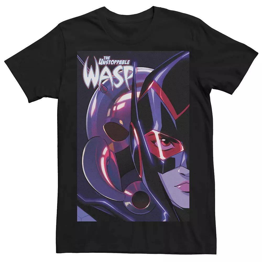 Men's Marvel's The Unstoppable Wasp (2018) #5 Comic Cover Tee, Size: XL, Black Product Image