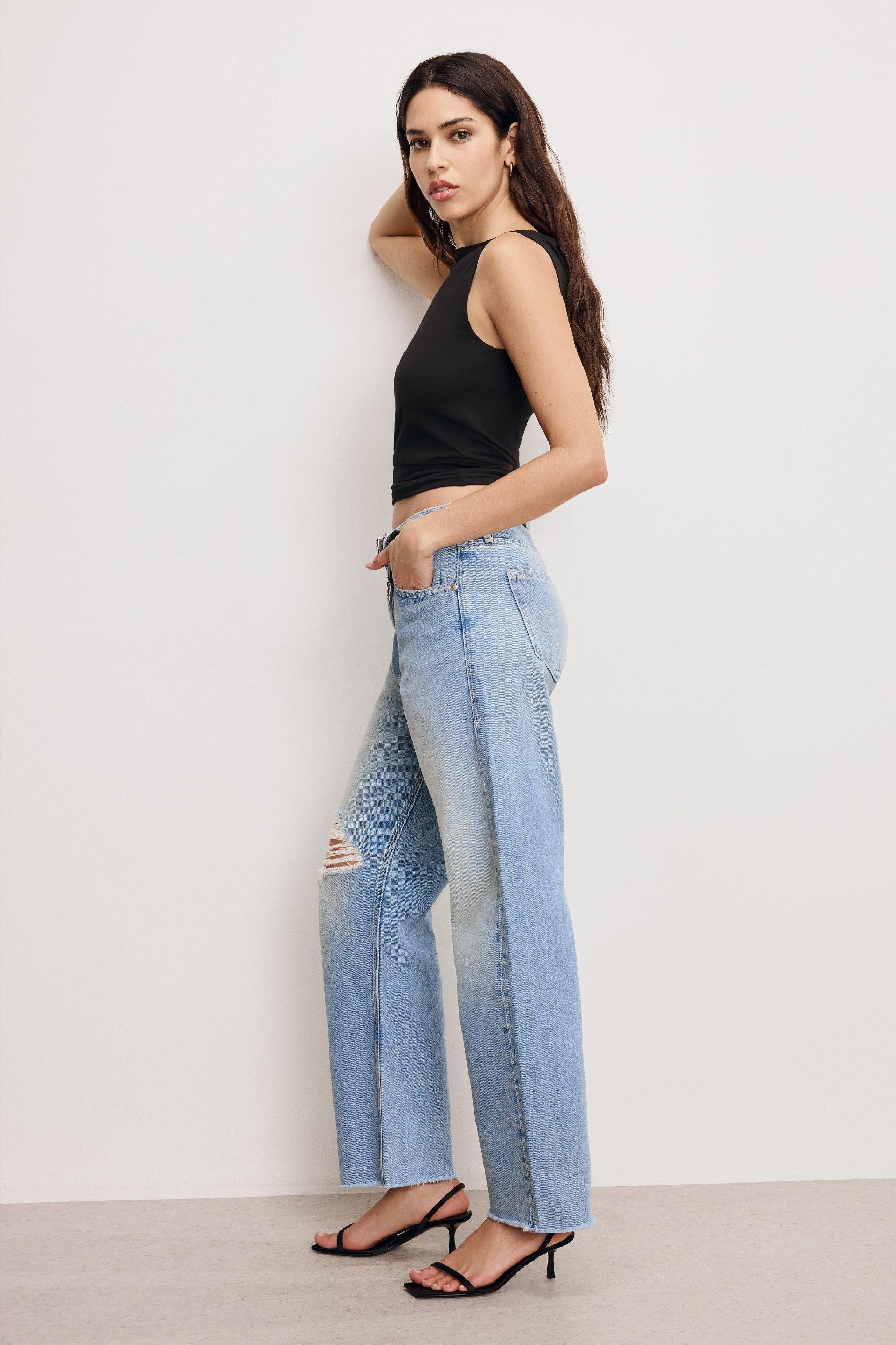 GOOD STANDARD STRAIGHT JEANS | INDIGO887 Product Image
