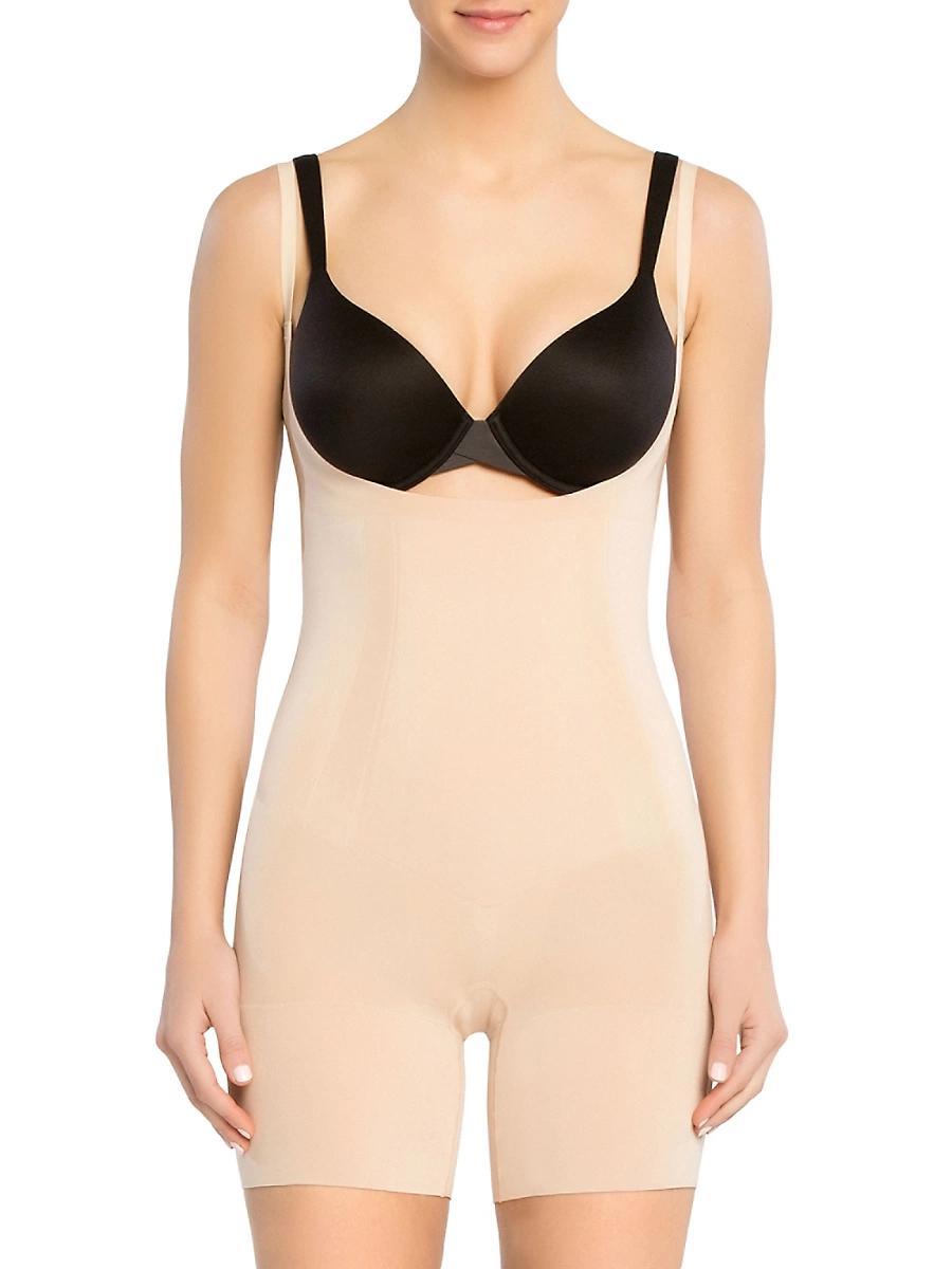 Spanx OnCore Open-Bust Mid-Thigh Bodysuit Product Image