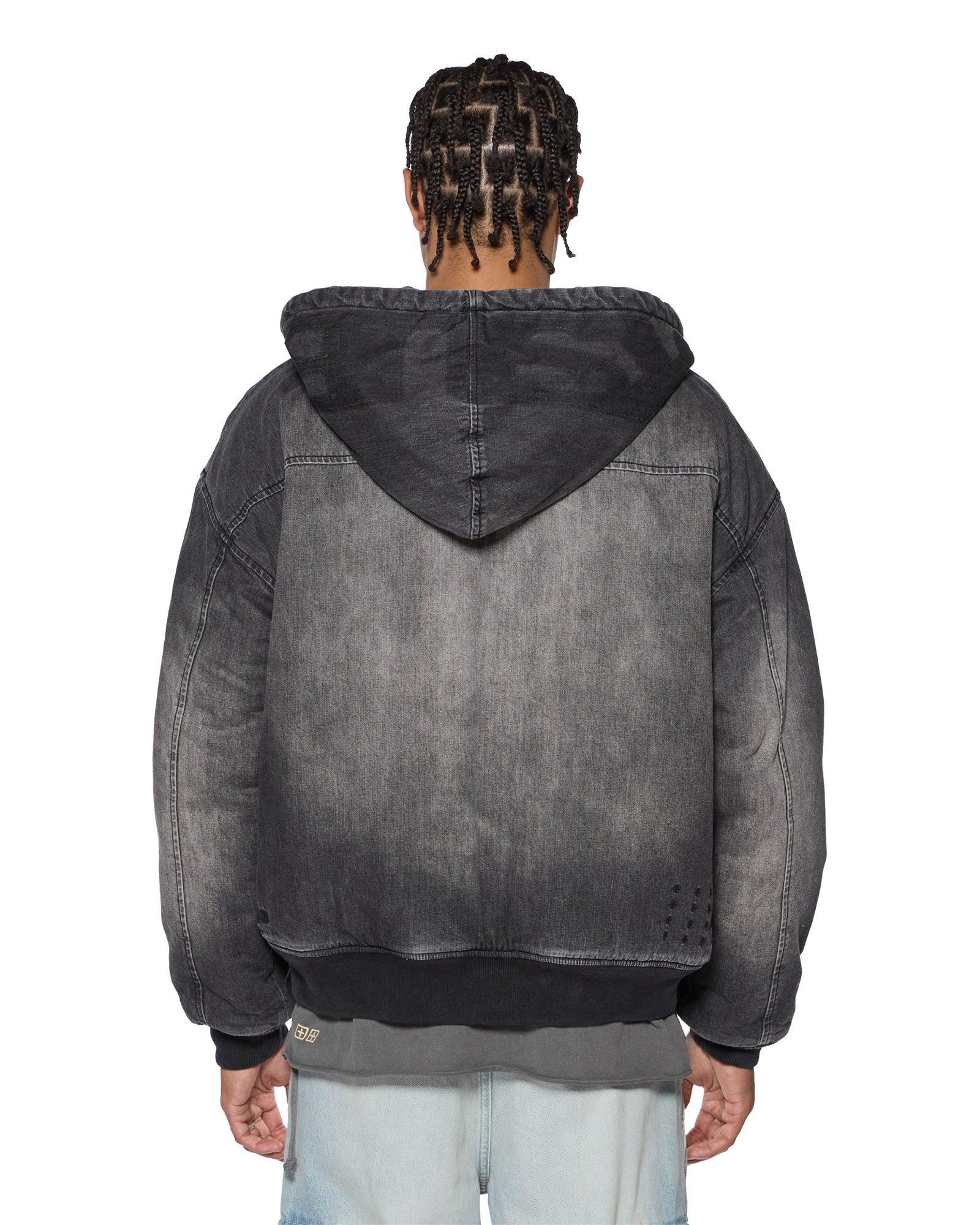 SLOUCH BOMBER JACKET FADED BLACK Male Product Image