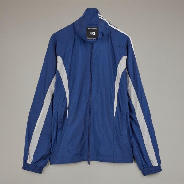 adidas Y-3 3-Stripes Nylon Shell Jacket Dark Blue XS Mens Product Image