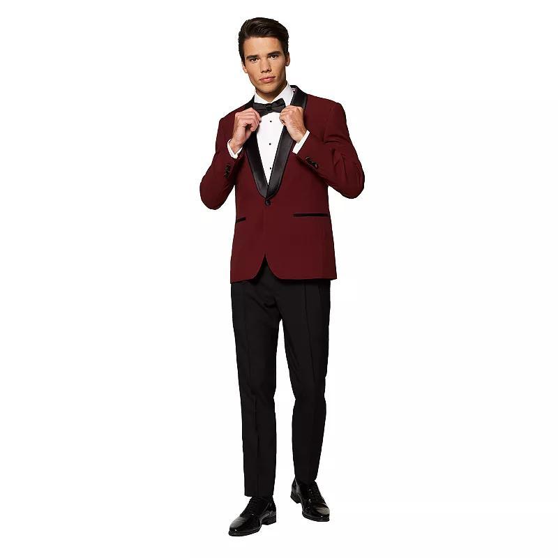 Mens OppoSuits Slim-Fit Tuxedo Set Red Product Image