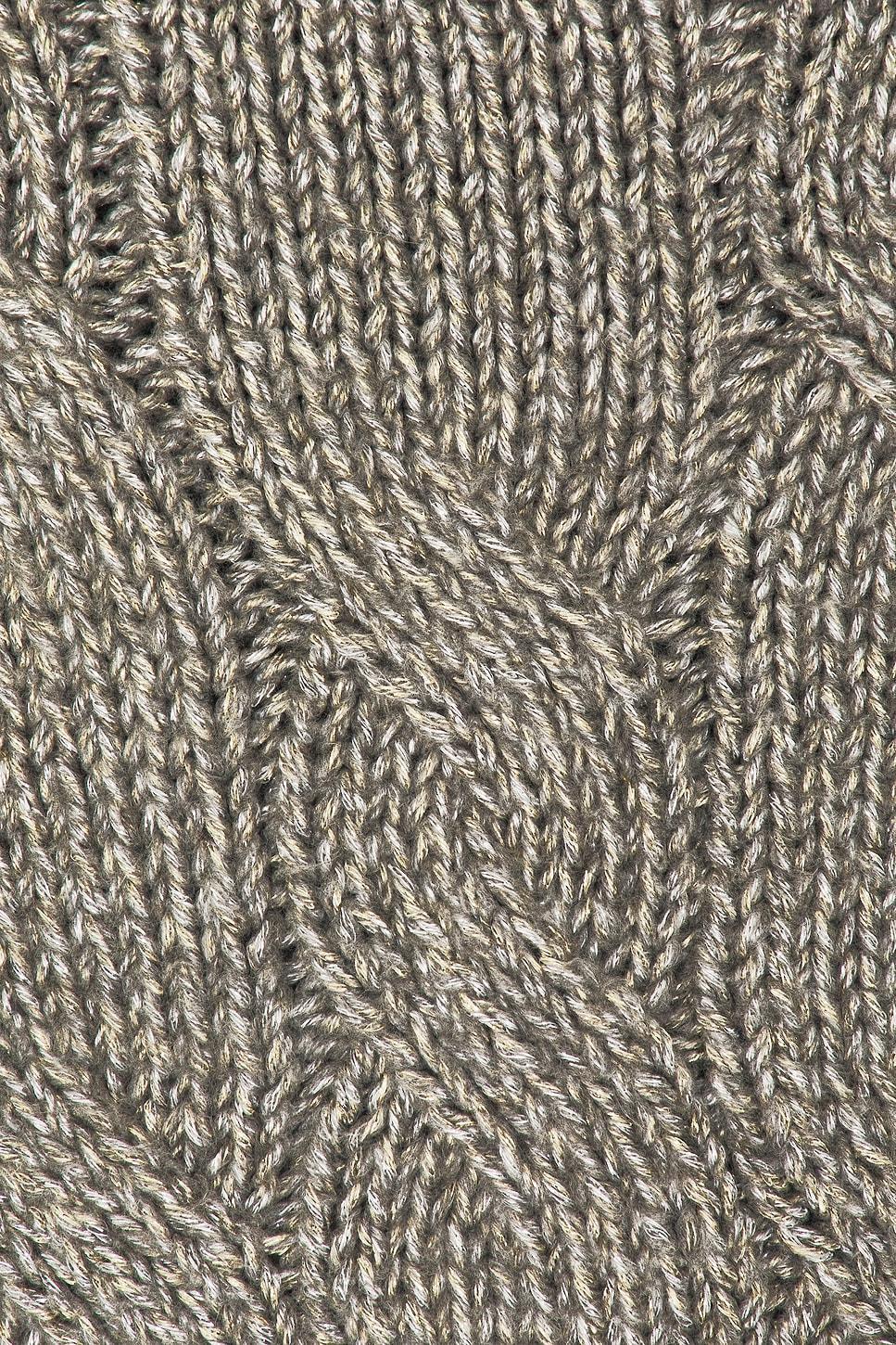 Lola Lurex Cable Cropped Pullover Product Image