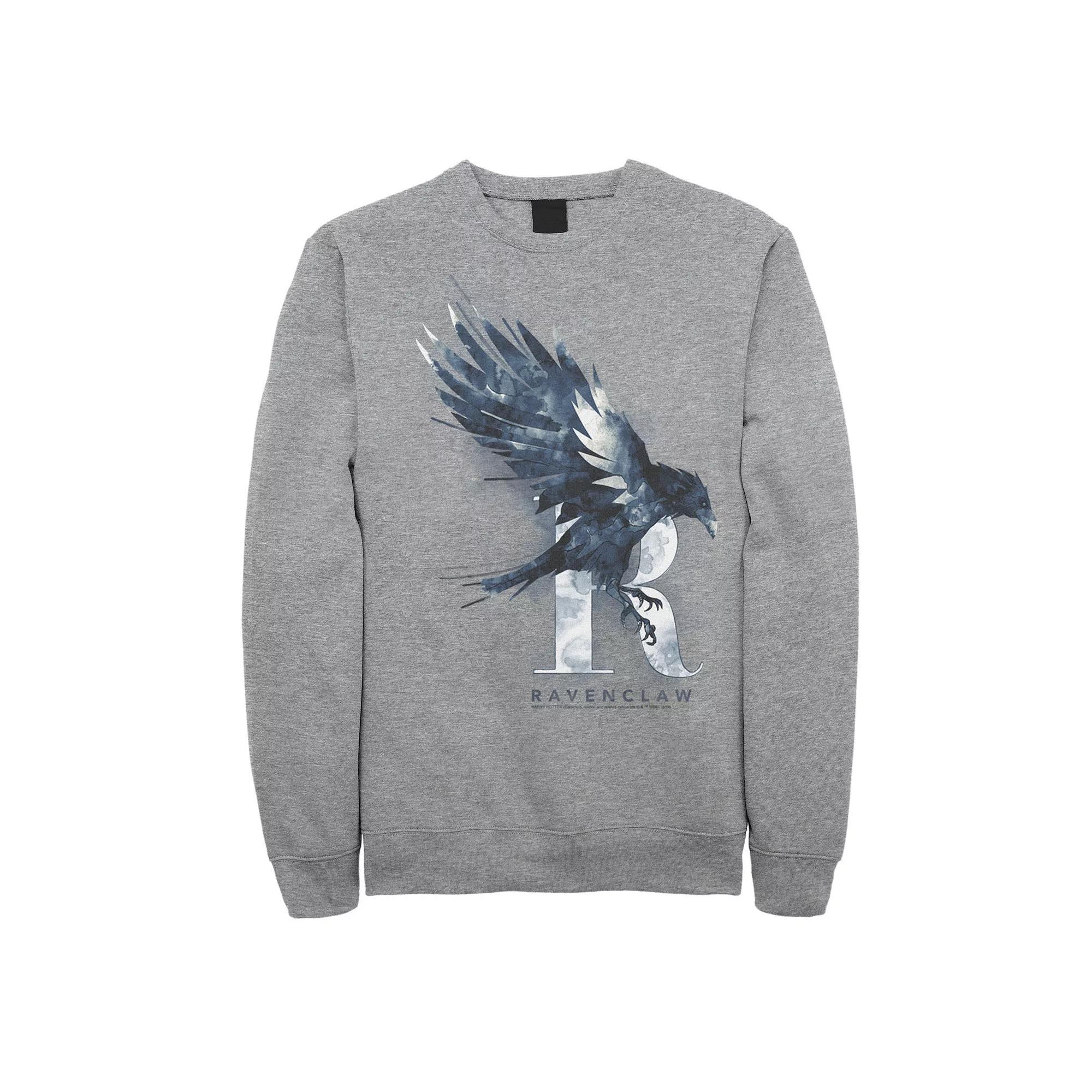 Men's Harry Potter Ravenclaw House Fleece Pullover, Size: Medium, Athletic Grey Product Image