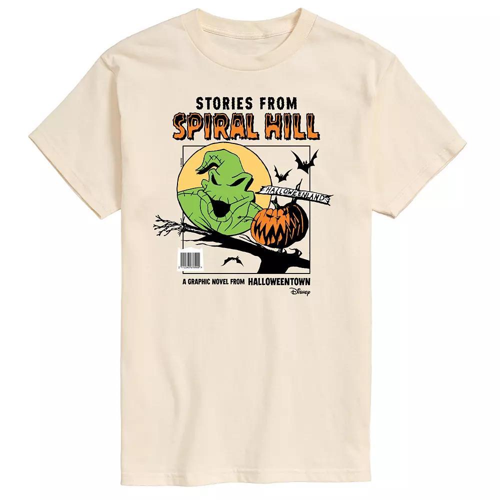 Disney's The Nightmare Before Christmas Men's Boogie Moon Graphic Tee, Size: XL, Ivory Product Image