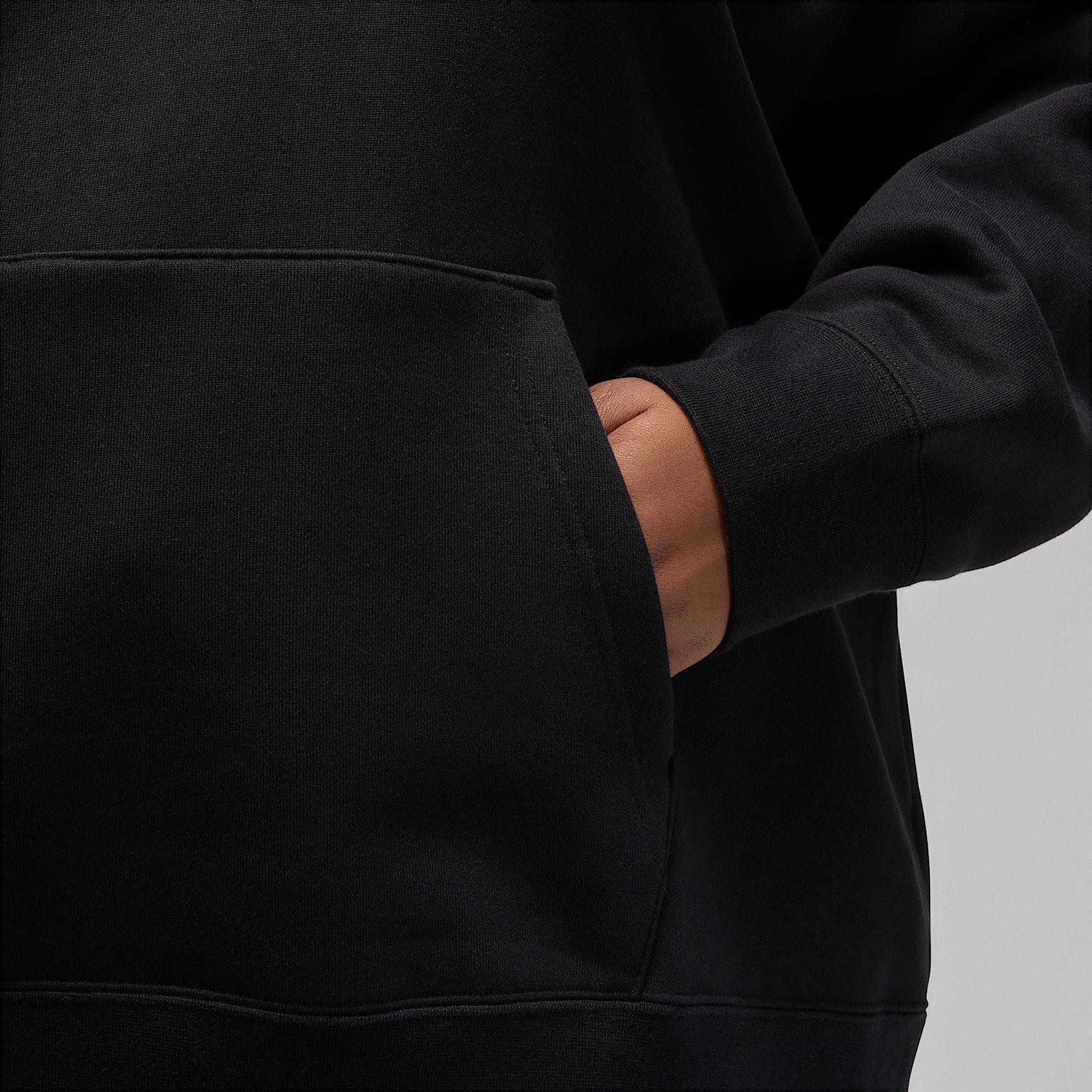 Jordan Flight Fleece Women's Satin-Lined Pullover Hoodie (Plus Size) Product Image