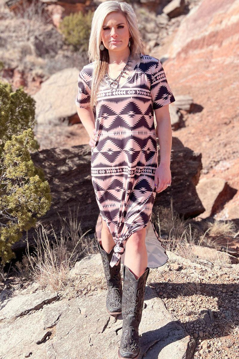 The Savanna Desert Dress Product Image