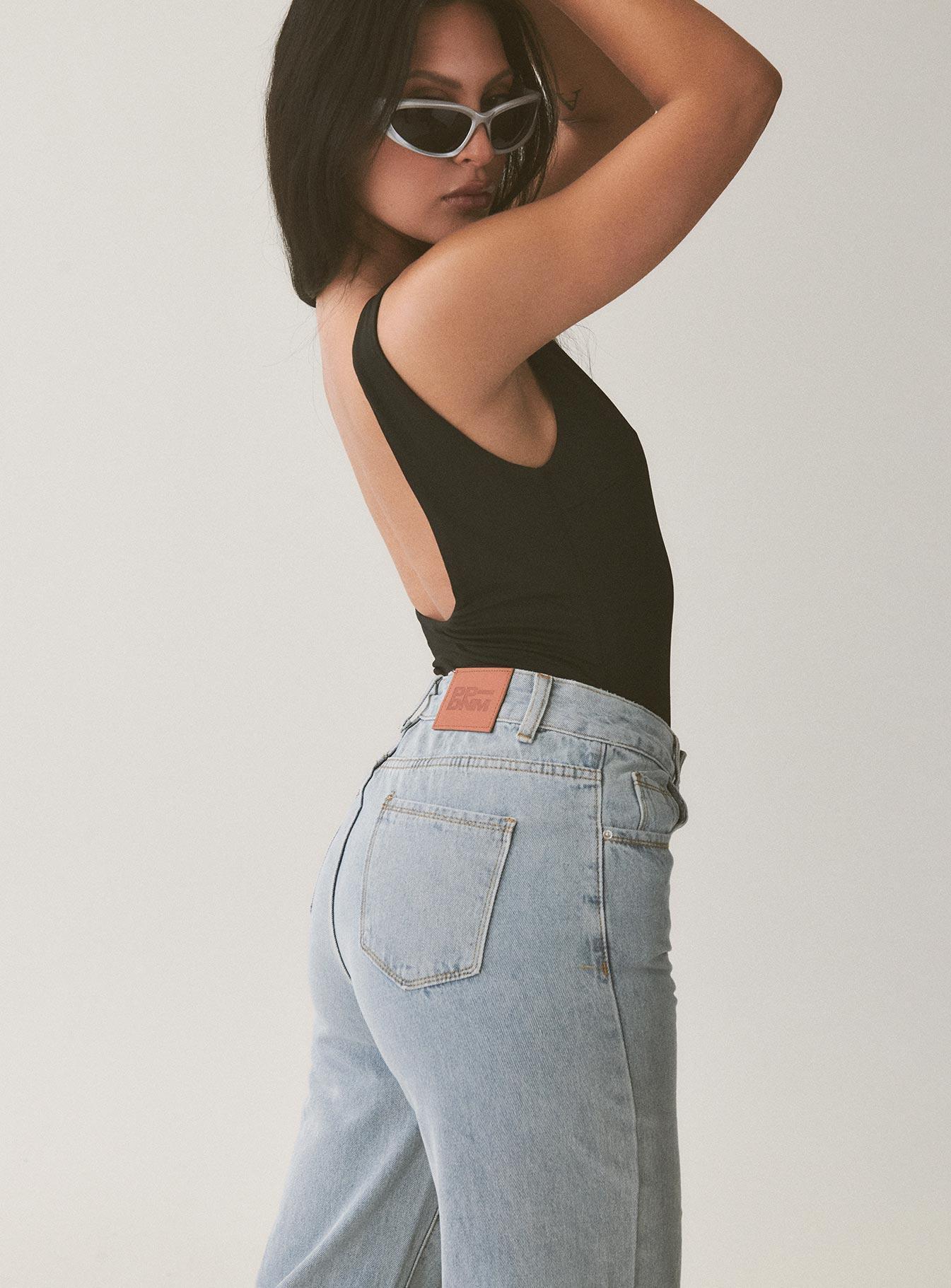 Kalinda Denim Jeans Product Image
