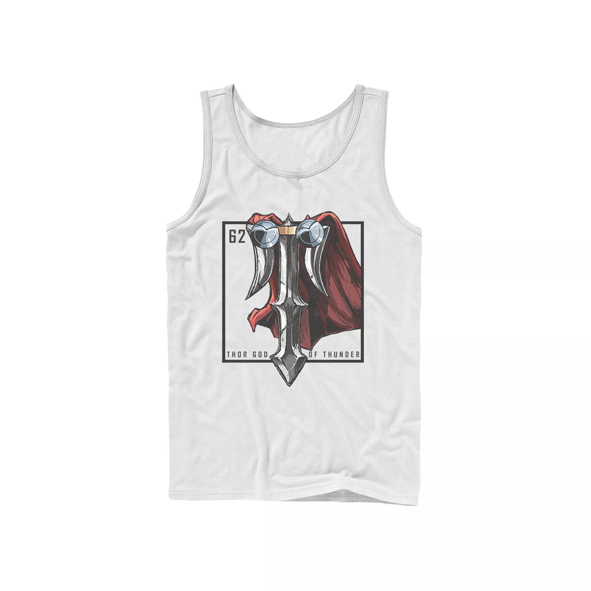 Mens Marvel Thor Element Graphic Tank Product Image