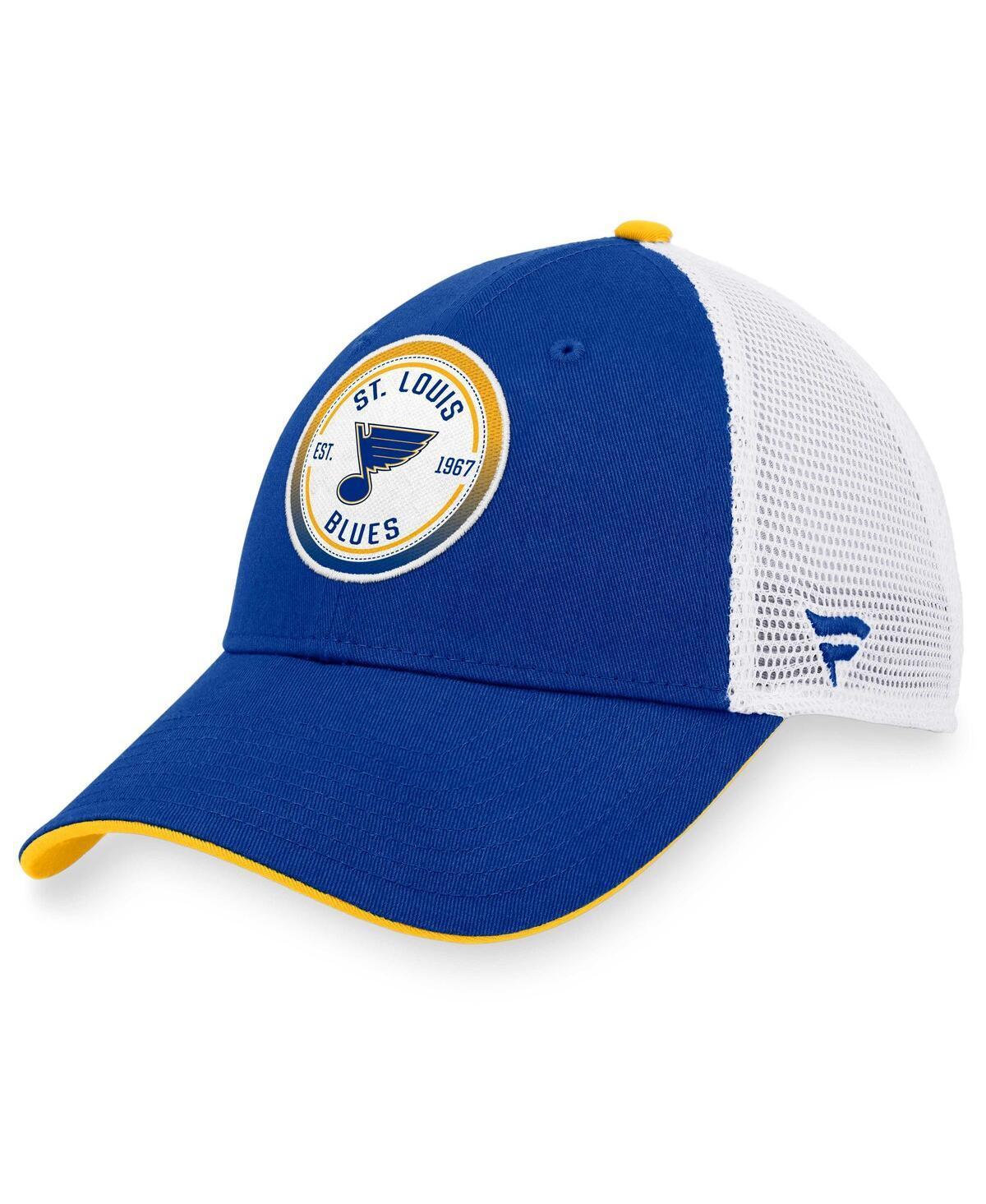 Mens Fanatics Branded Deep Sea Blue/White Seattle Kraken Iconic Gradient Trucker Snapback Hat, Krk Blue Product Image