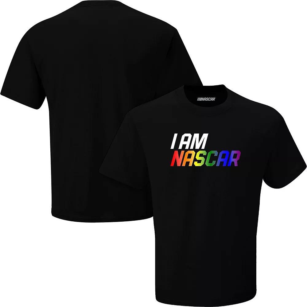 Men's Checkered Flag Black NASCAR Pride T-Shirt, Size: 4XL, Nas Black Product Image