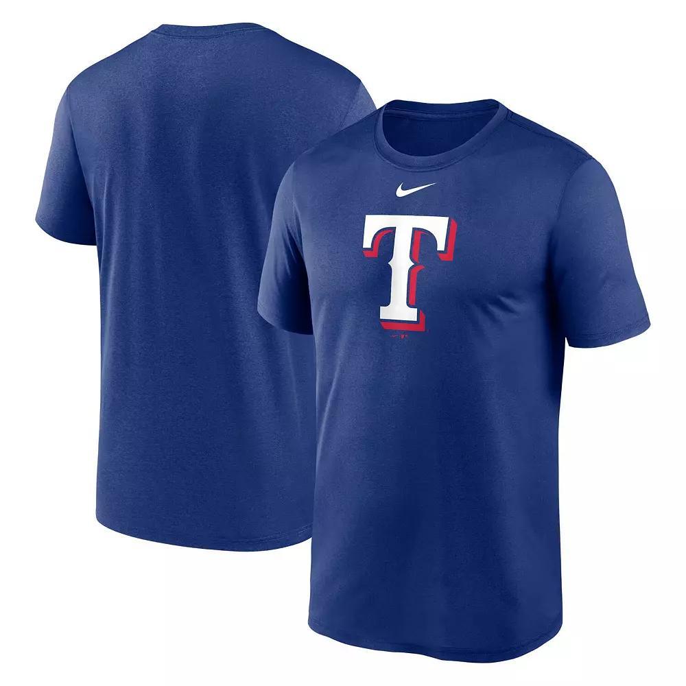 Men's Nike Red Texas Rangers New Legend Logo T-Shirt, Size: Small Product Image