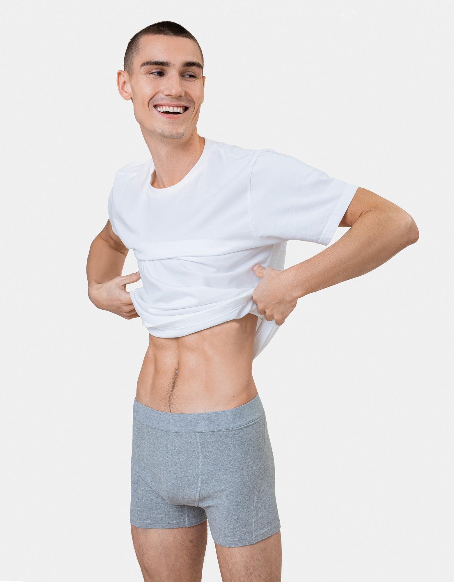 Classic Organic Boxer Briefs - Hunter Green Product Image