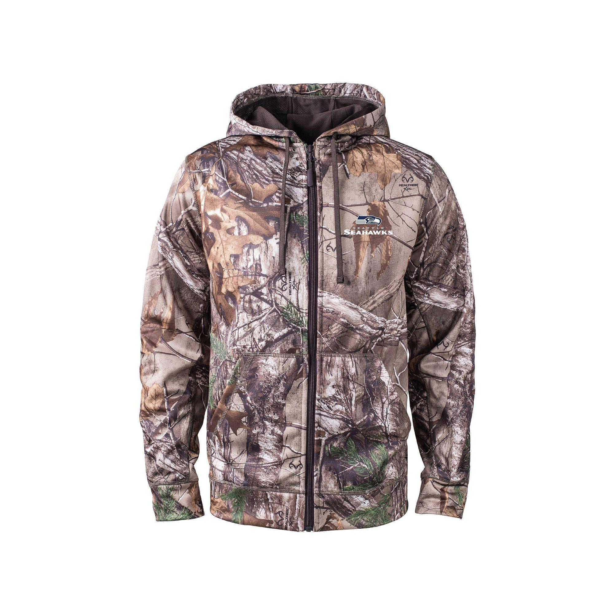Men's Dunbrooke Realtree Camo Chicago Bears Trophy Tech Fleece Full-Zip Hoodie, Size: Small, Green Product Image