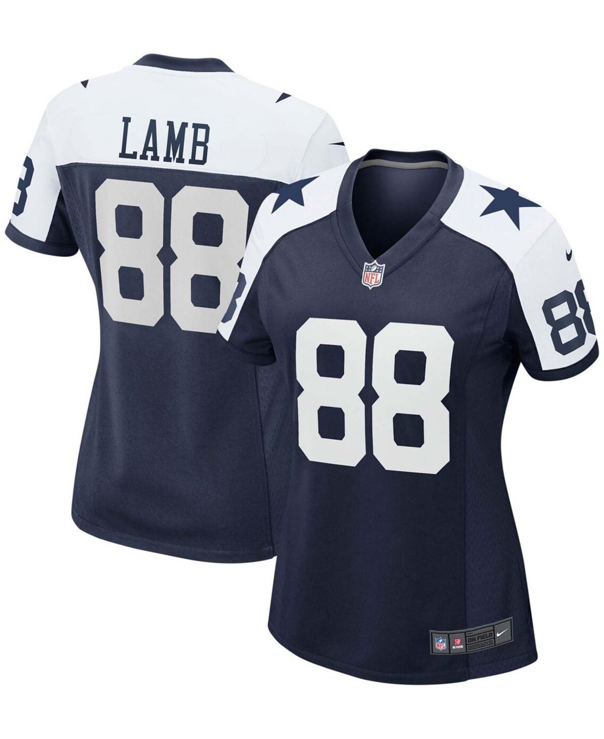 Women's Nike CeeDee Lamb Navy Dallas Cowboys Alternate Game Team Jersey, Size: 2XL, Blue Product Image
