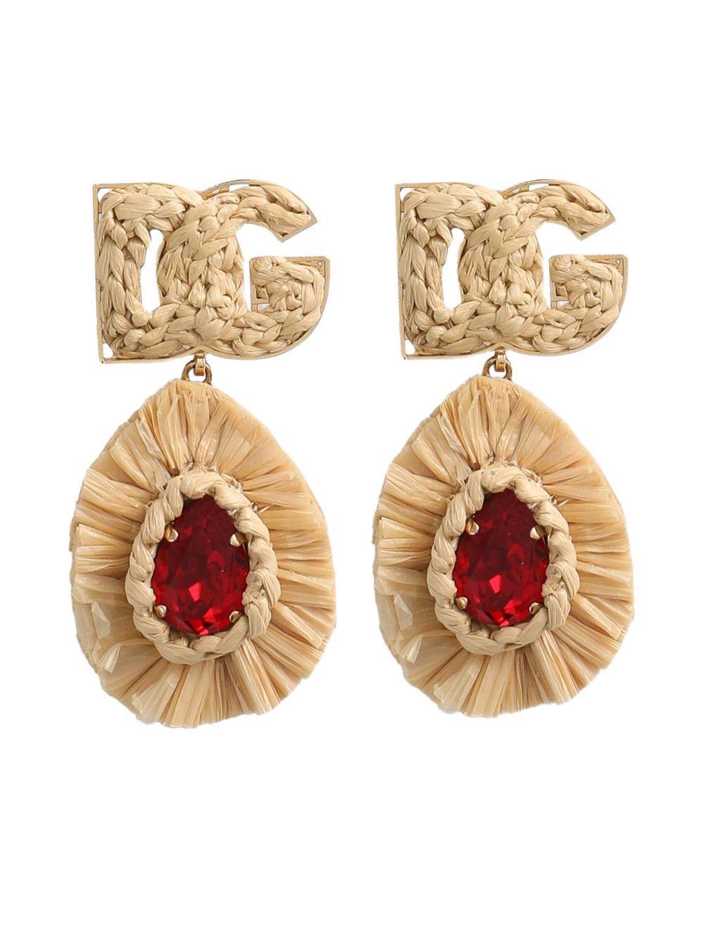logo-plaque earrings  Product Image