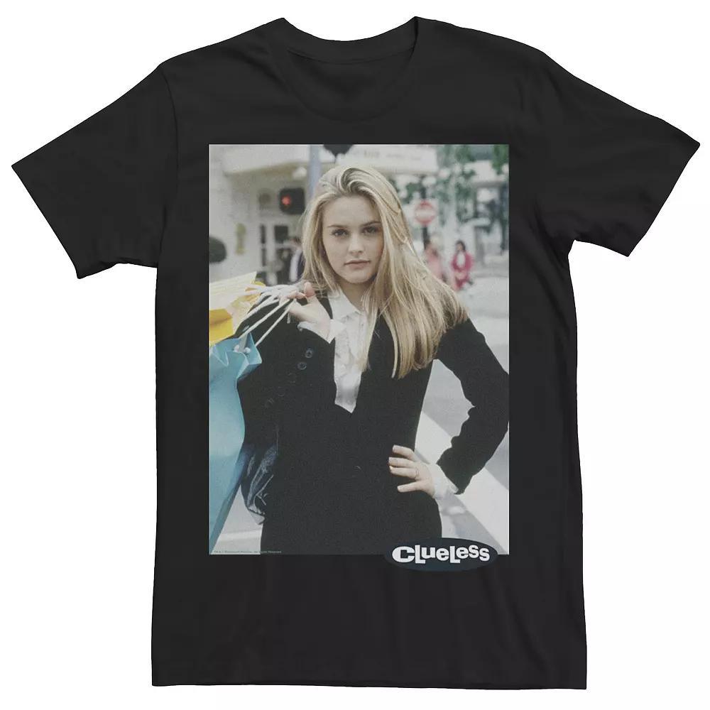 Men's Clueless Cher Shop Photo Tee, Size: XL, Black Product Image
