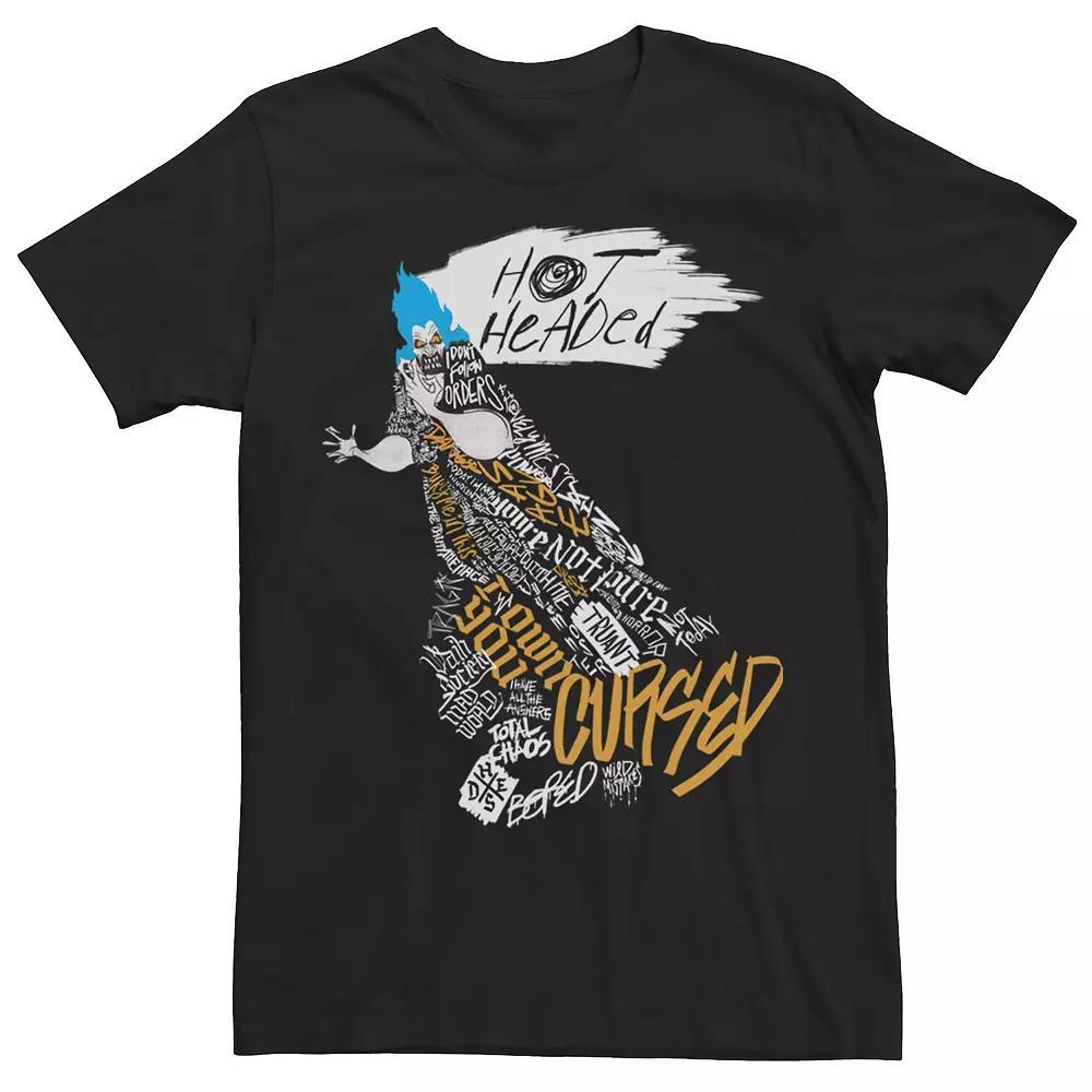 Disney's Hercules Hades Men's Hot Headed Tee, Size: XXL, Black Product Image