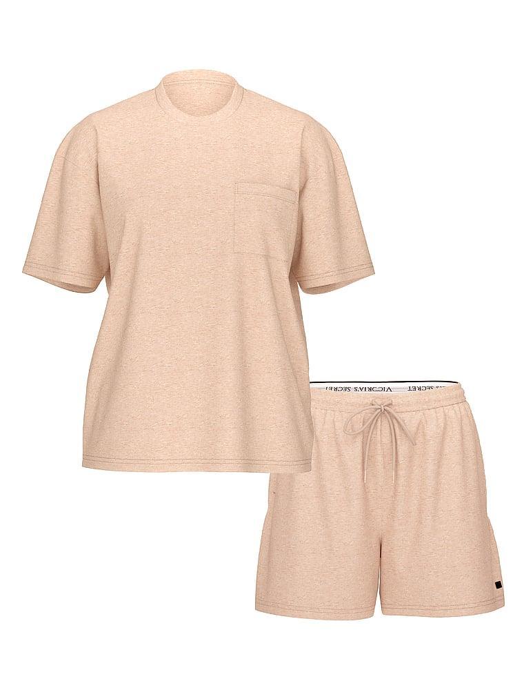 100% Cotton Short Pajama Set Product Image