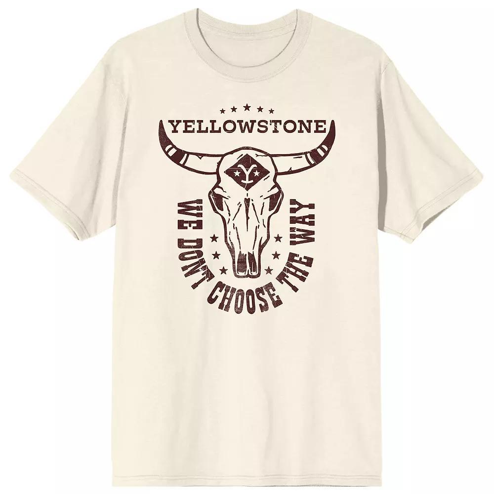 Men's Yellowstone We Dont Choose Tee, Size: Medium, Brown Product Image