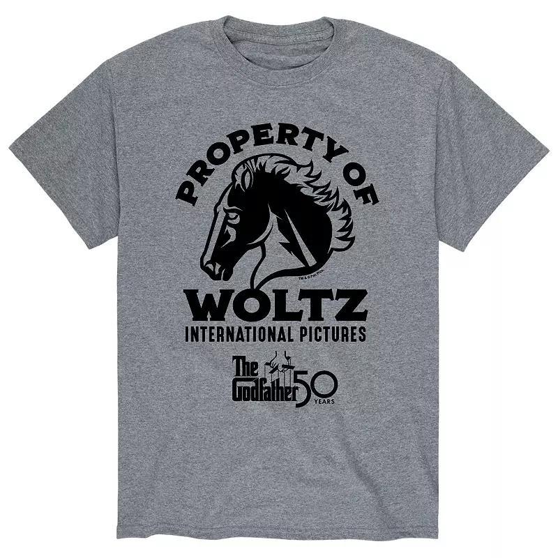 Men's The Godfather Woltz Tee, Size: Large, Gray Product Image