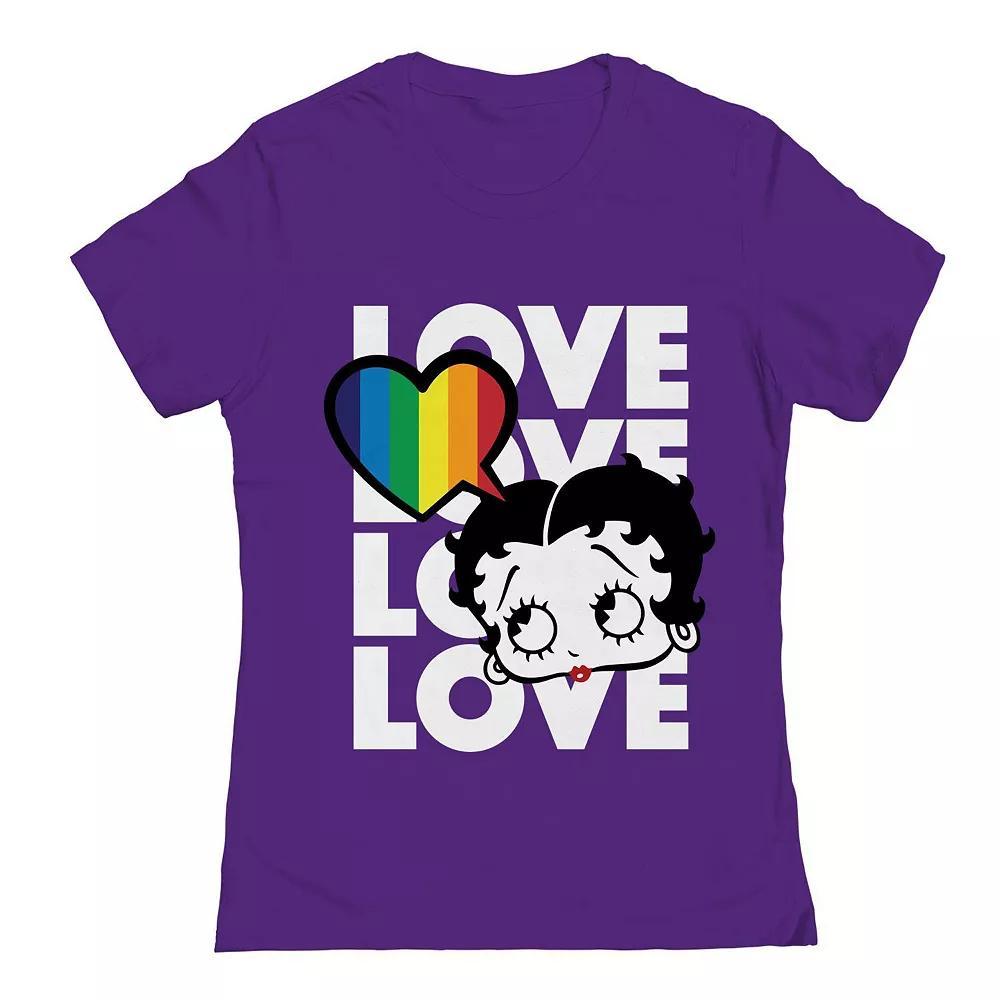 Juniors Grayson Threads The Label Pride Love Love Love Love Pride Graphic Tee, Womens Product Image
