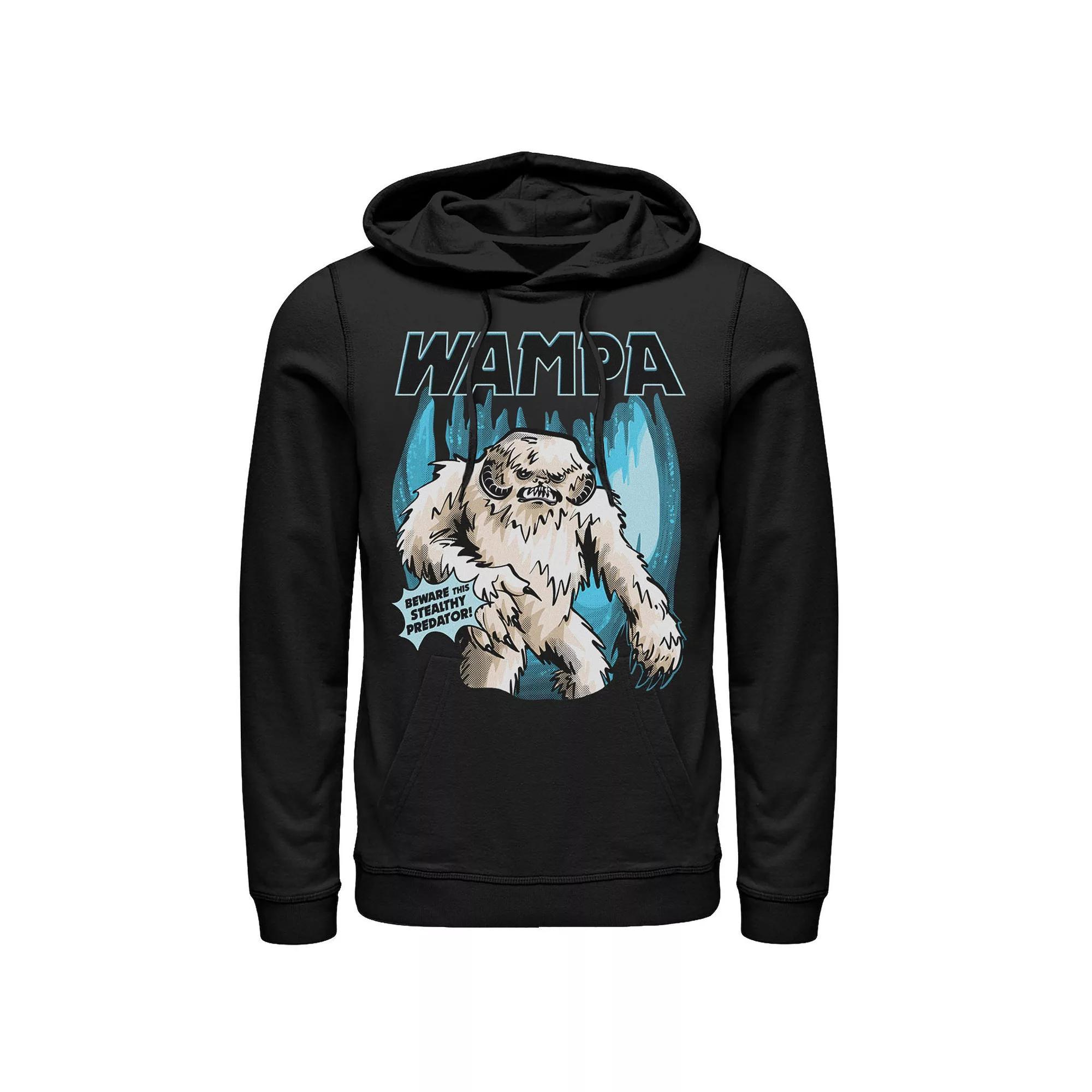 Men's Star Wars Wampa Beware This Stealthy Predator Hoodie, Size: 3XL, Blue Product Image