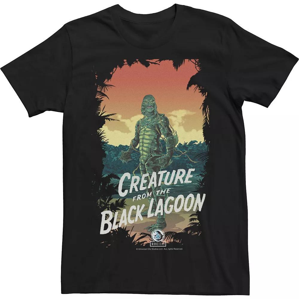 Men's Universal Monsters Creature From The Black Lagoon Dark Frame Tee, Size: XL Product Image