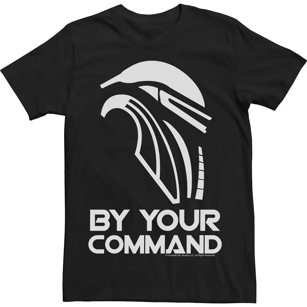 Men's Battlestar Galactica Cylon By Your Command Stamp Tee, Size: XL, Black Product Image