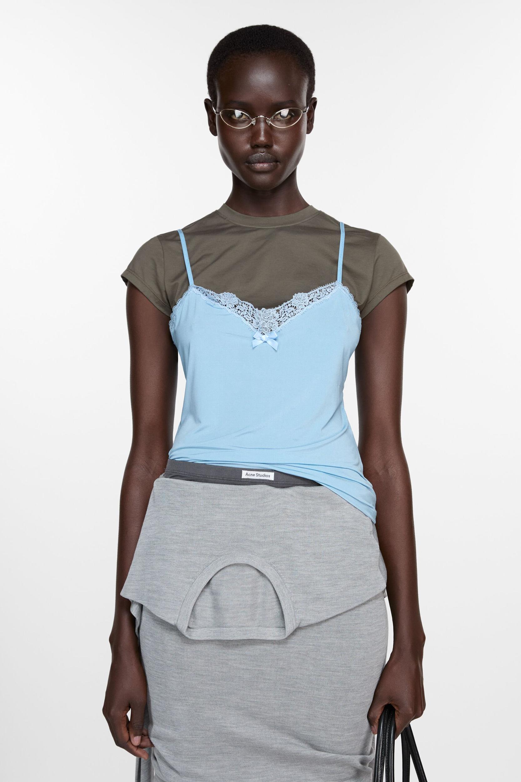 Layered strap t-shirt Product Image
