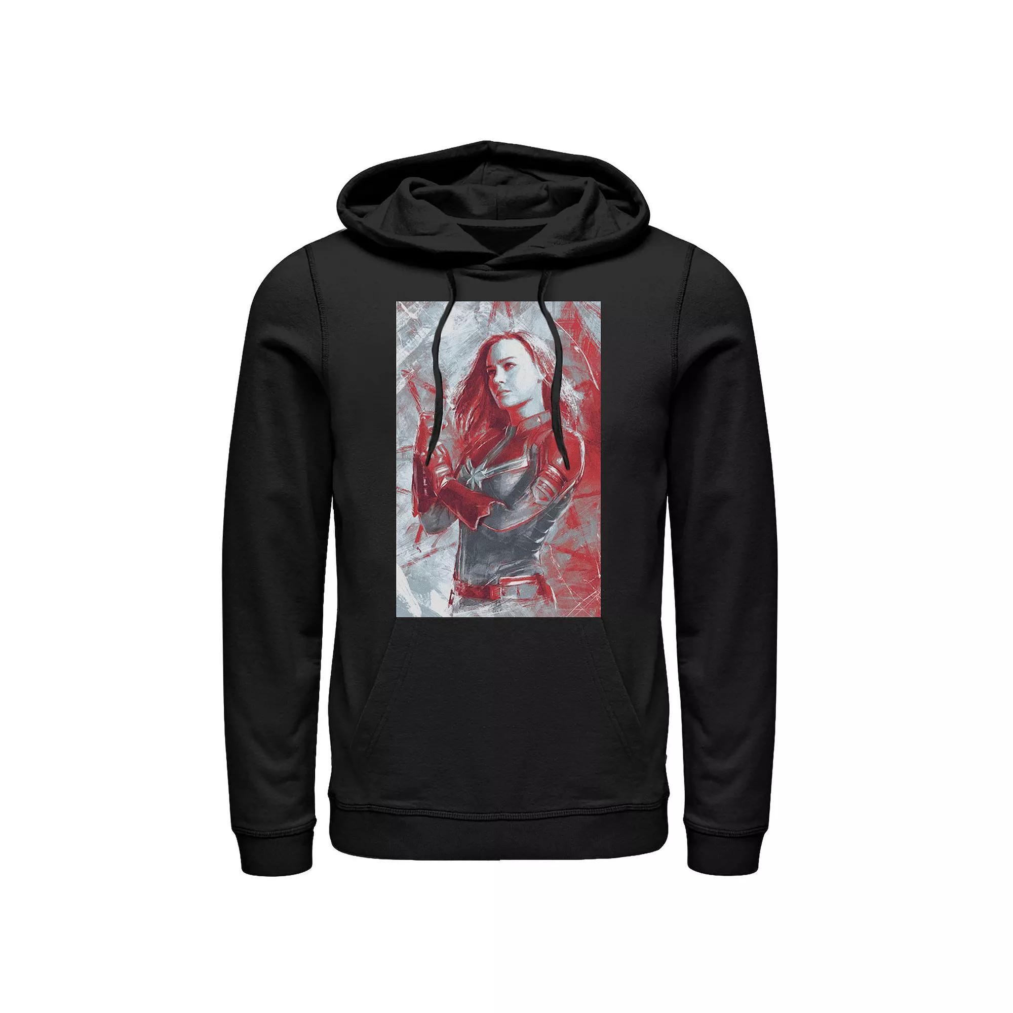 Men's Harry Potter Snape Blue Lightning Character Portrait Graphic Pullover Hoodie, Size: Large, Grey Heather Product Image