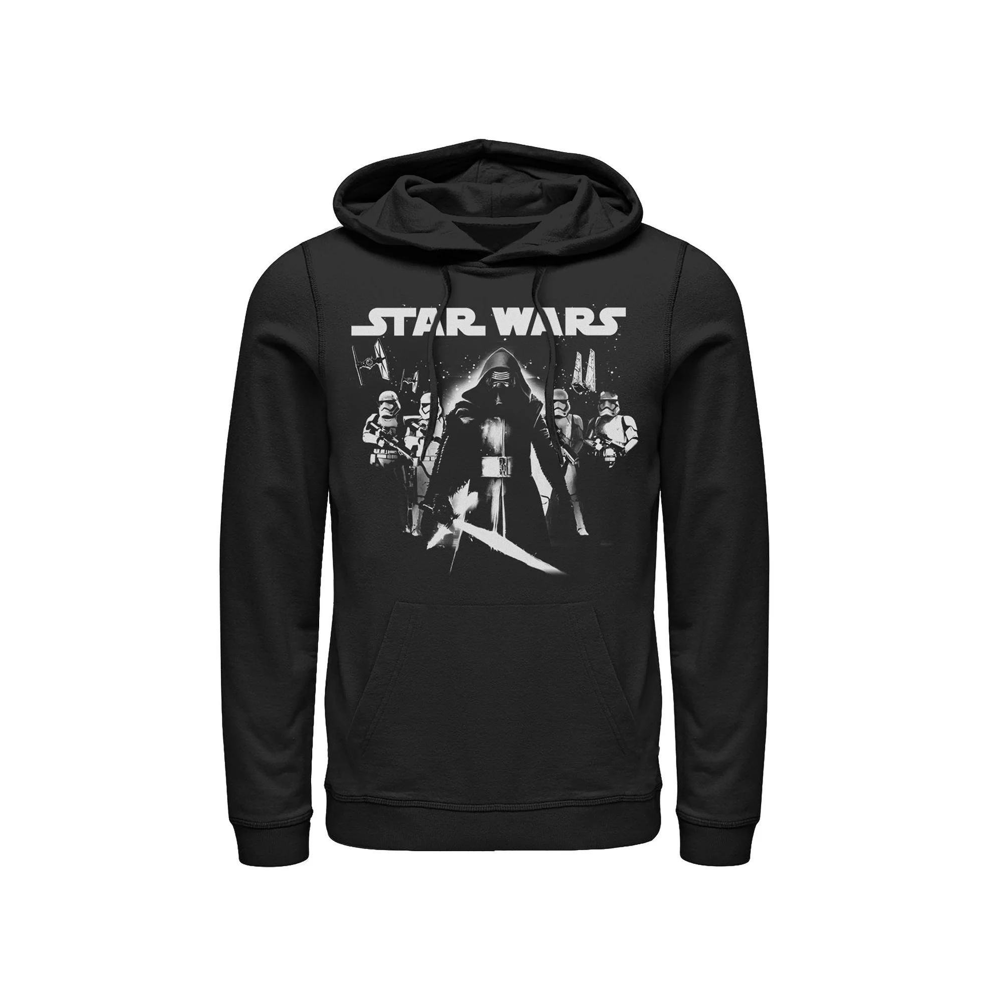Men's Star Wars Kylo Ren Ready To Fight Hoodie, Size: XXL, Black Product Image