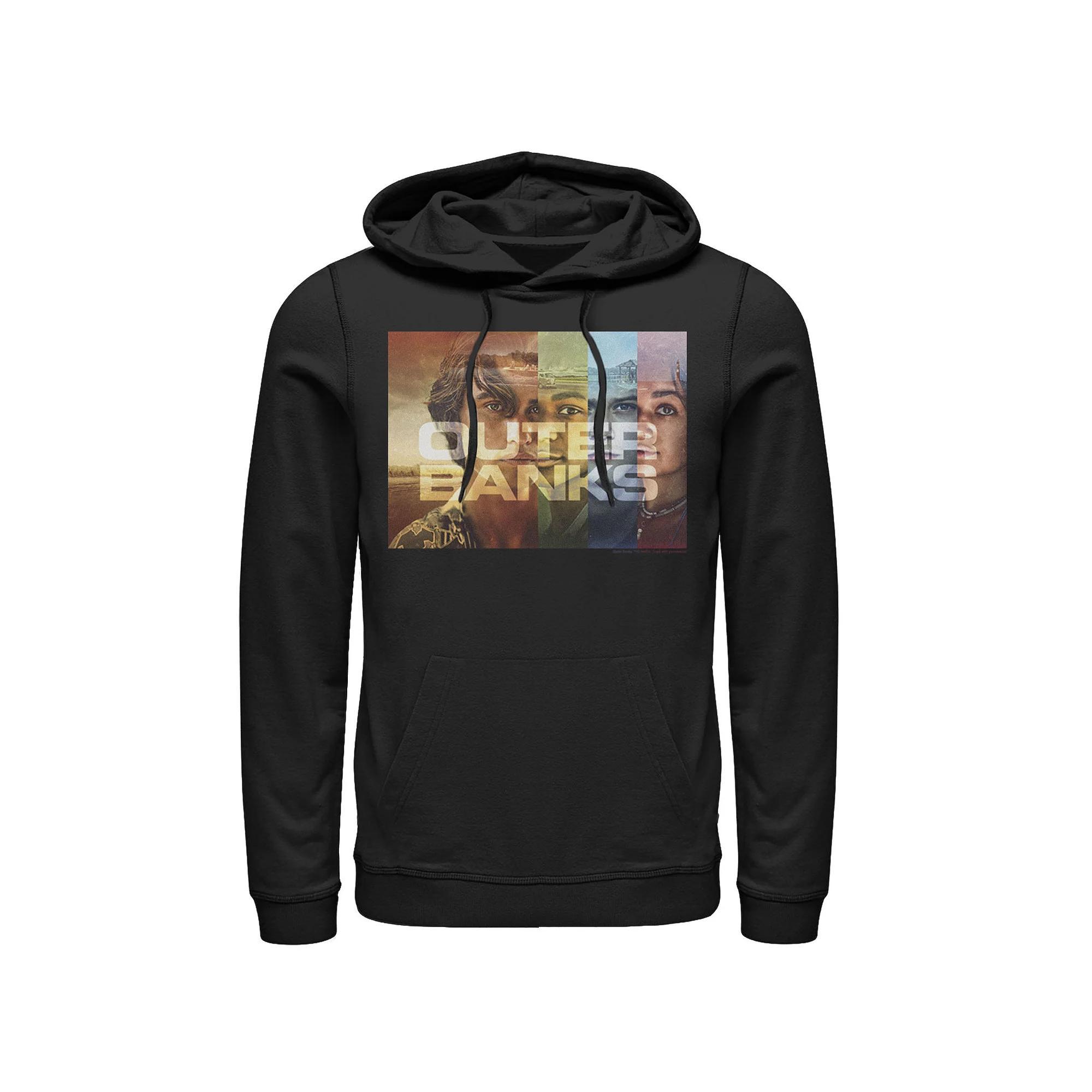 Men's Fast & Furious Dominic Toretto Photo Word Stack Hoodie, Size: XXL, Black Product Image