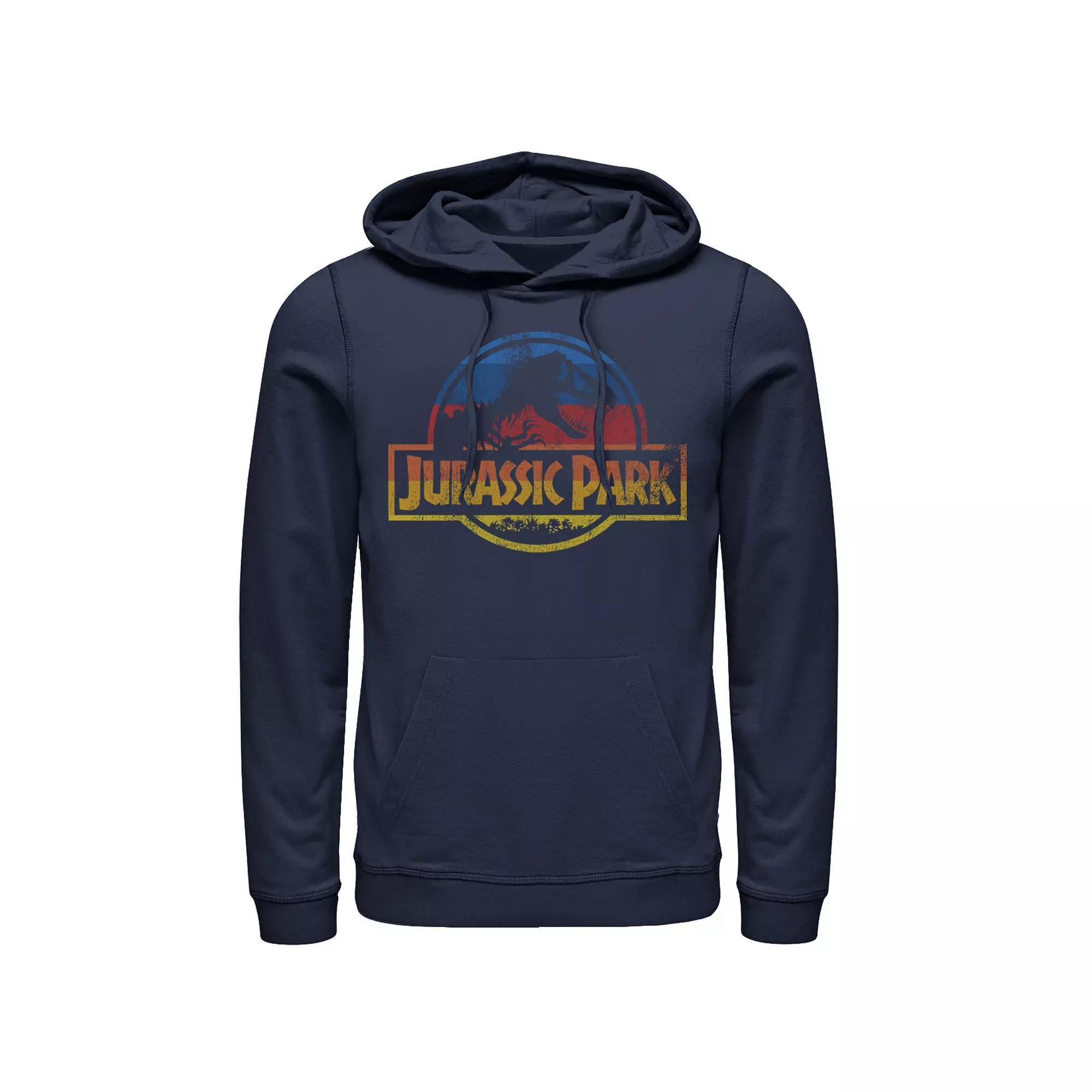 Men's Fifth Sun Good Vibes Only Vintage Text Hoodie, Size: Large, Blue Product Image