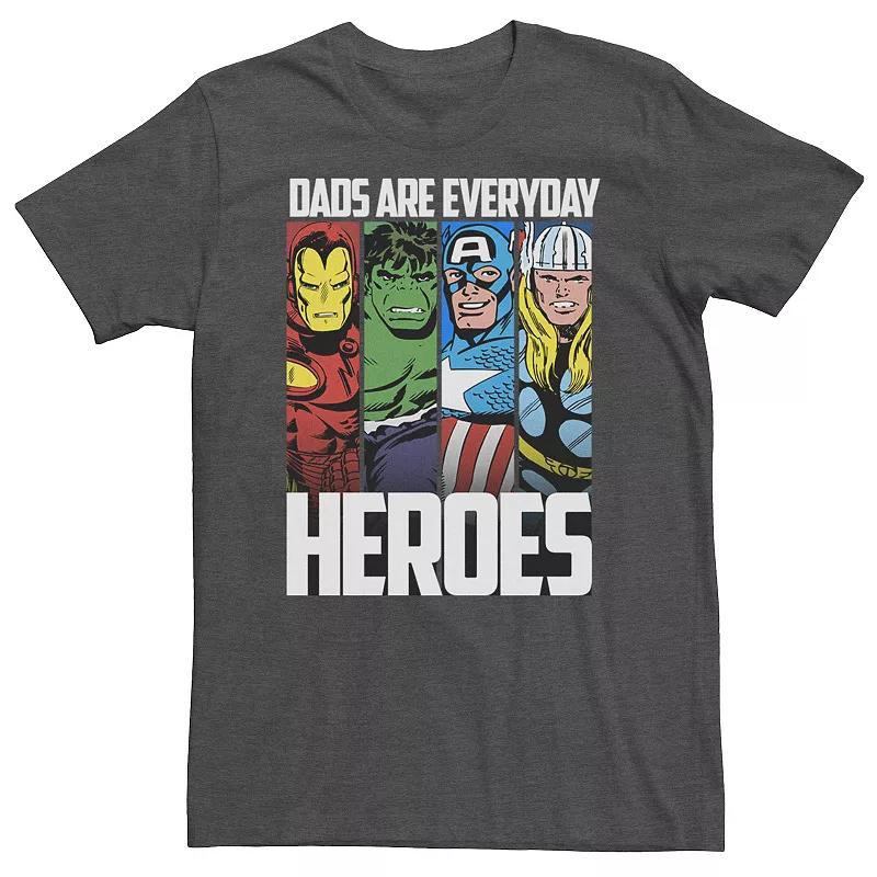 Big & Tall Marvel Guardians of the Galaxy Vol. 2 Group Shot Poster Tee, Men's, Size: 4XL Tall, Black Product Image
