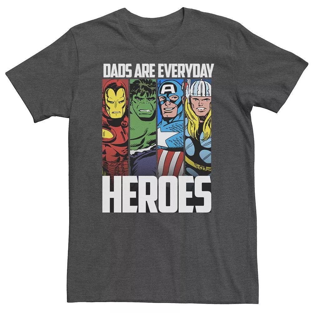Big & Tall Marvel Guardians of the Galaxy Vol. 2 Group Shot Poster Tee, Men's, Size: 4XL Tall, Black Product Image