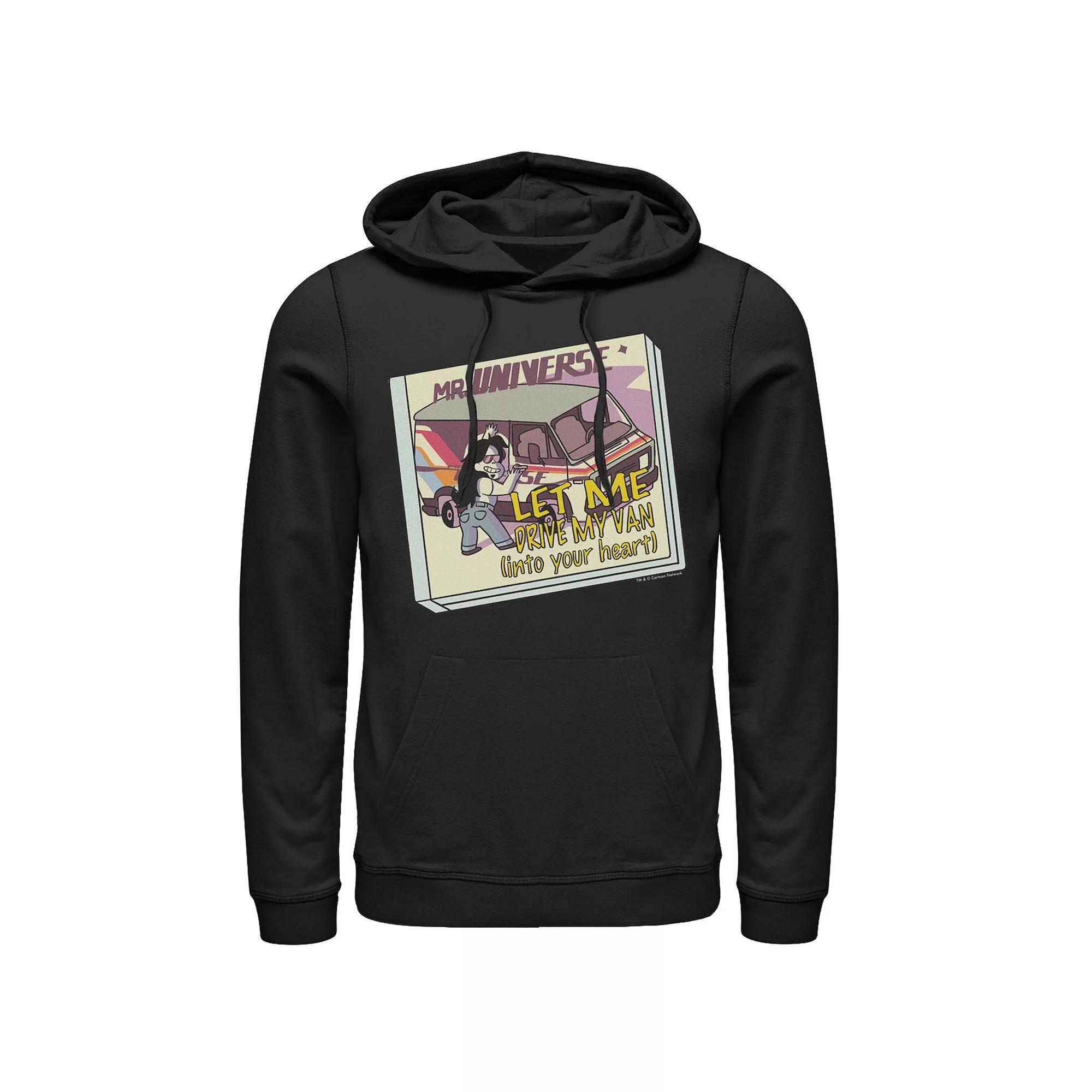 Men's Cartoon Network Steven Universe Drive Into Your Heart Hoodie, Size: Medium, Black Product Image