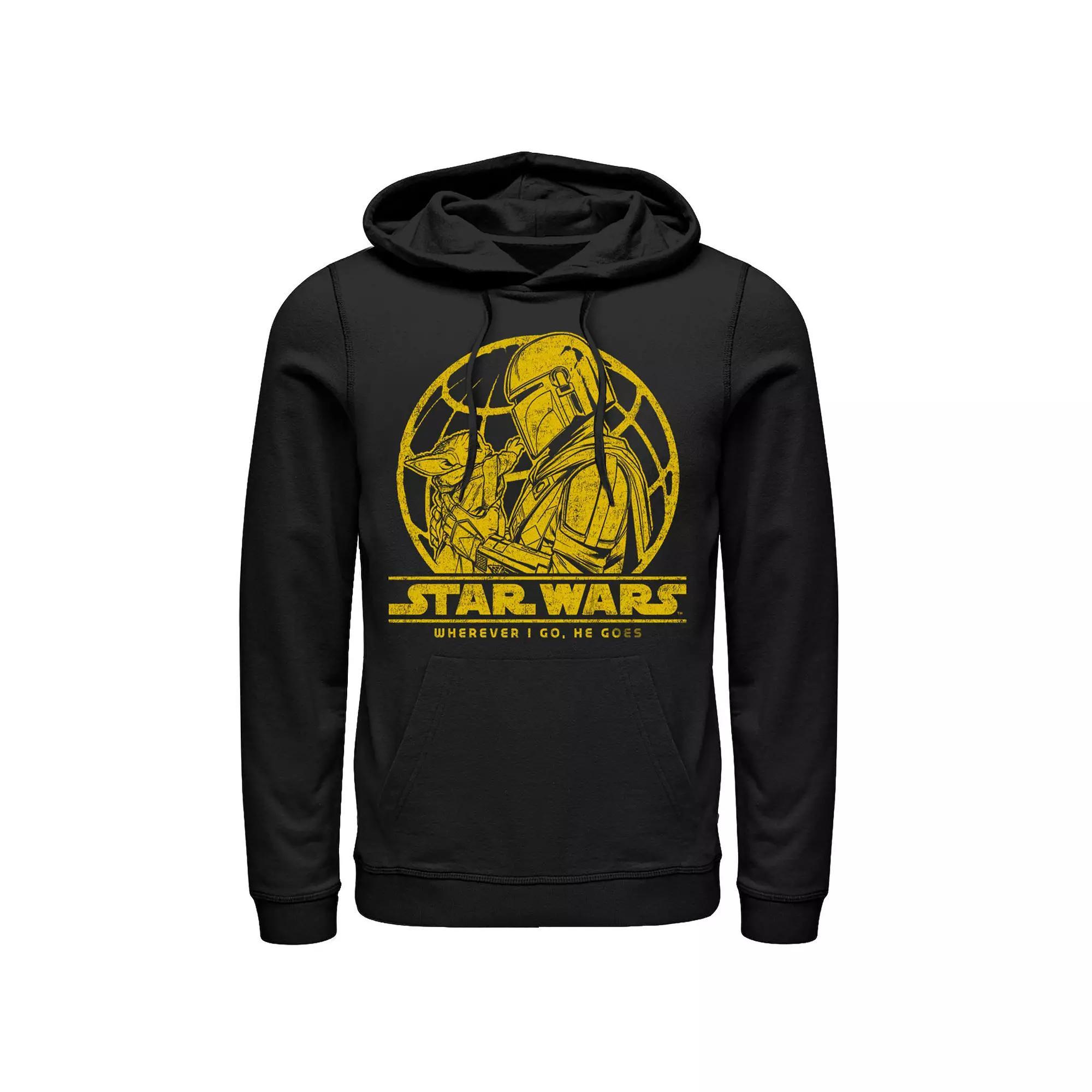 Men's Harry Potter Alastor Mad Eye Moody Character Portrait Graphic Pullover Hoodie, Size: 3XL, Black Product Image