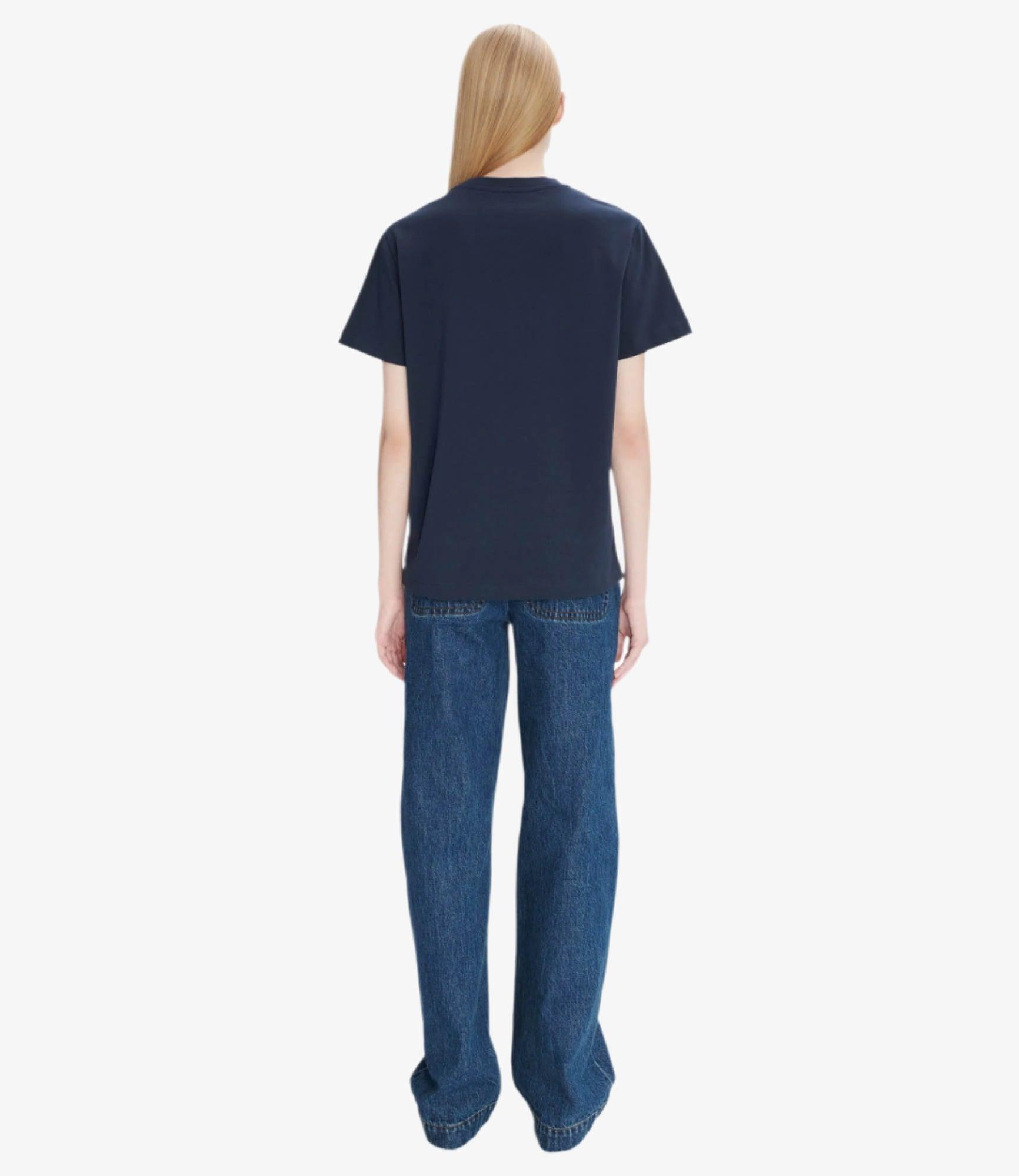 AMIRI Black Cotton T-shirt With Bold Logo Statement Product Image