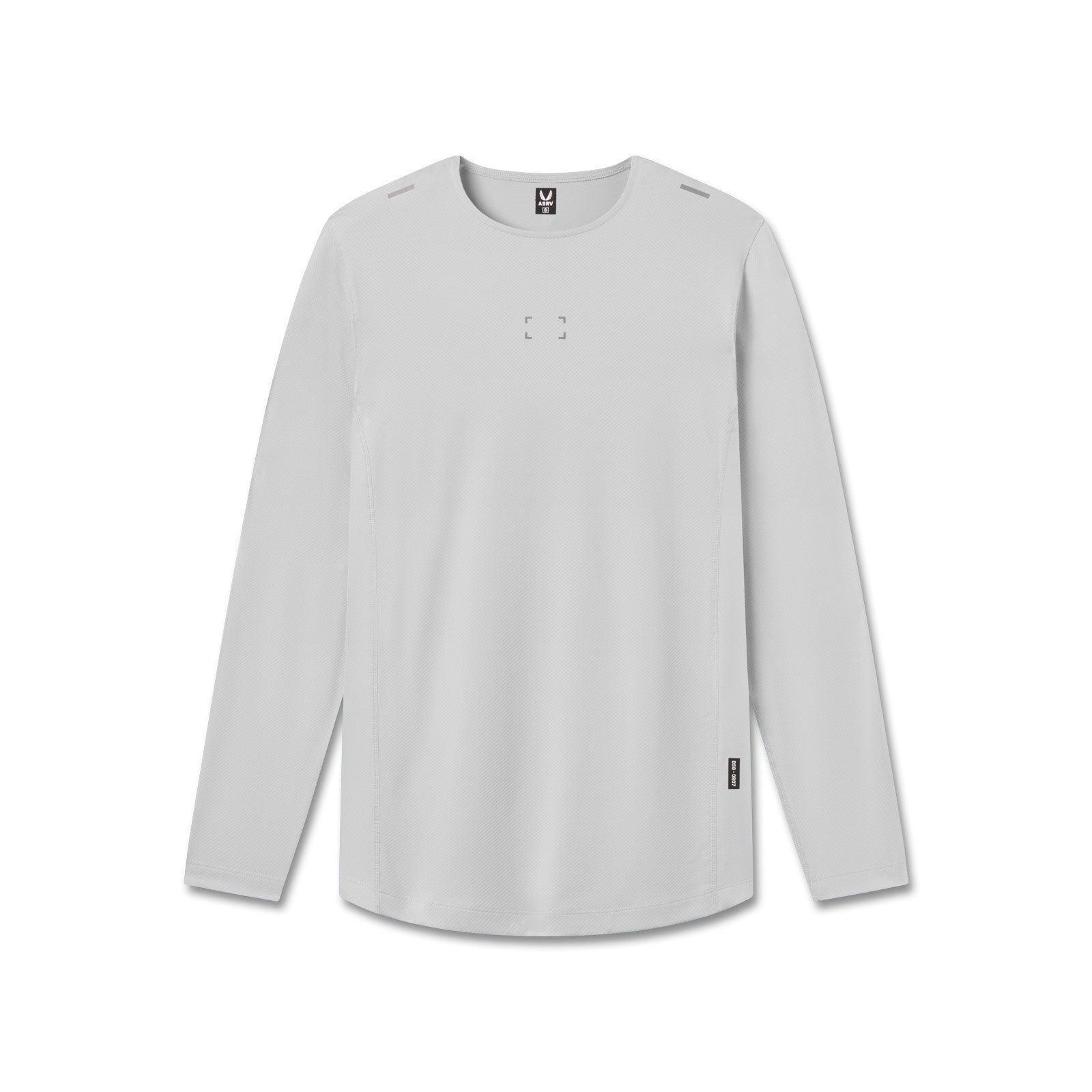 0907. AeroSilver® Training Long Sleeve - Light Sky "Space Bracket" Product Image