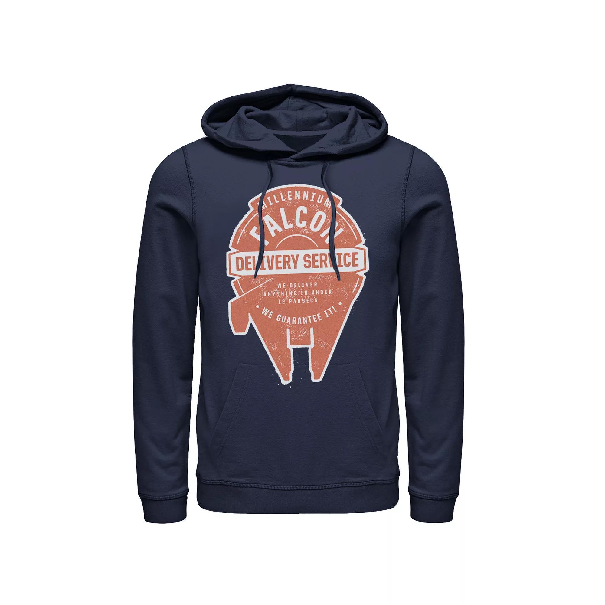 Men's Star Wars The Mandalorian Child Hiding Logo Hoodie, Size: Medium, Black Product Image
