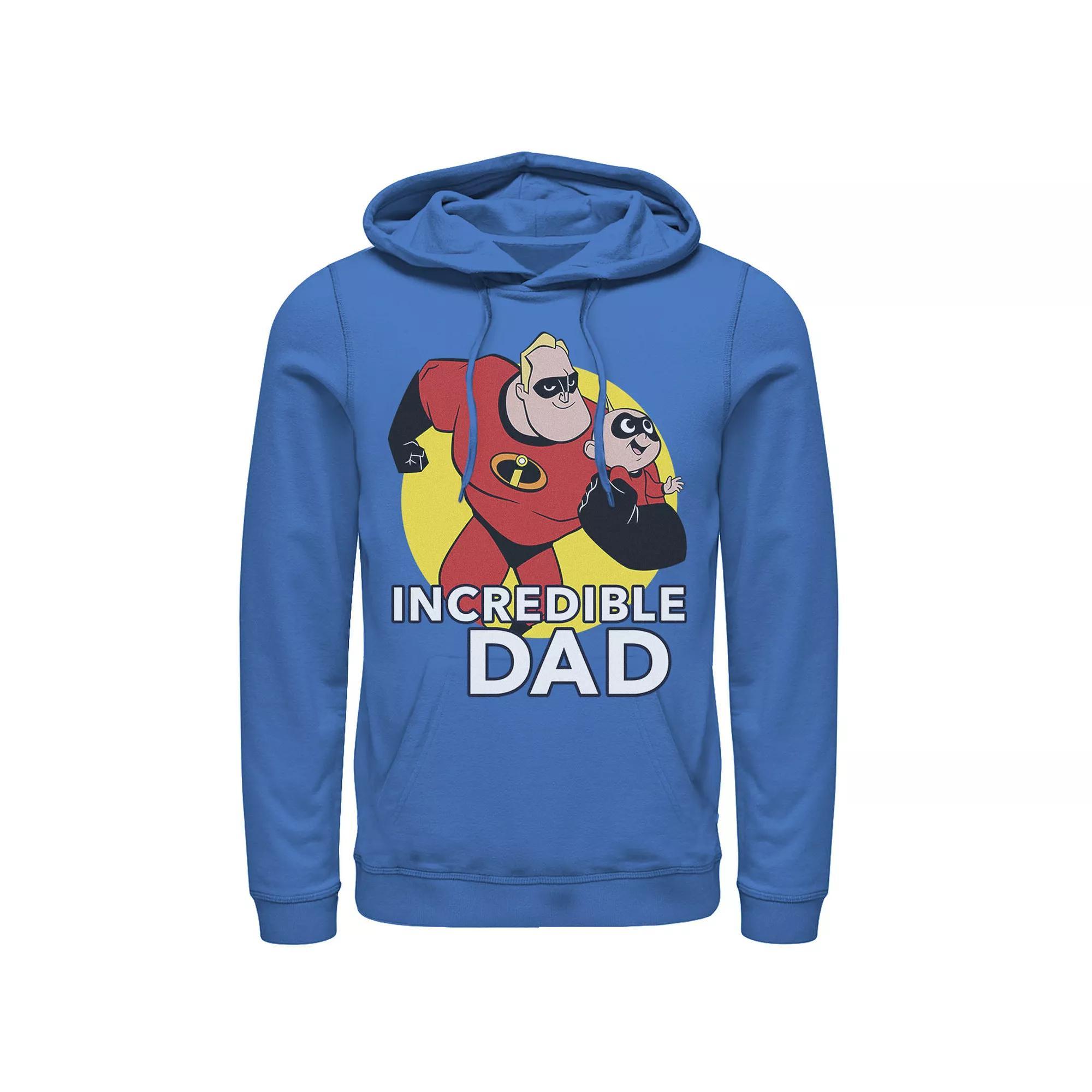 Disney / Pixars The Incredibles 2 Jack Jack Mens Dad Hoodie Product Image
