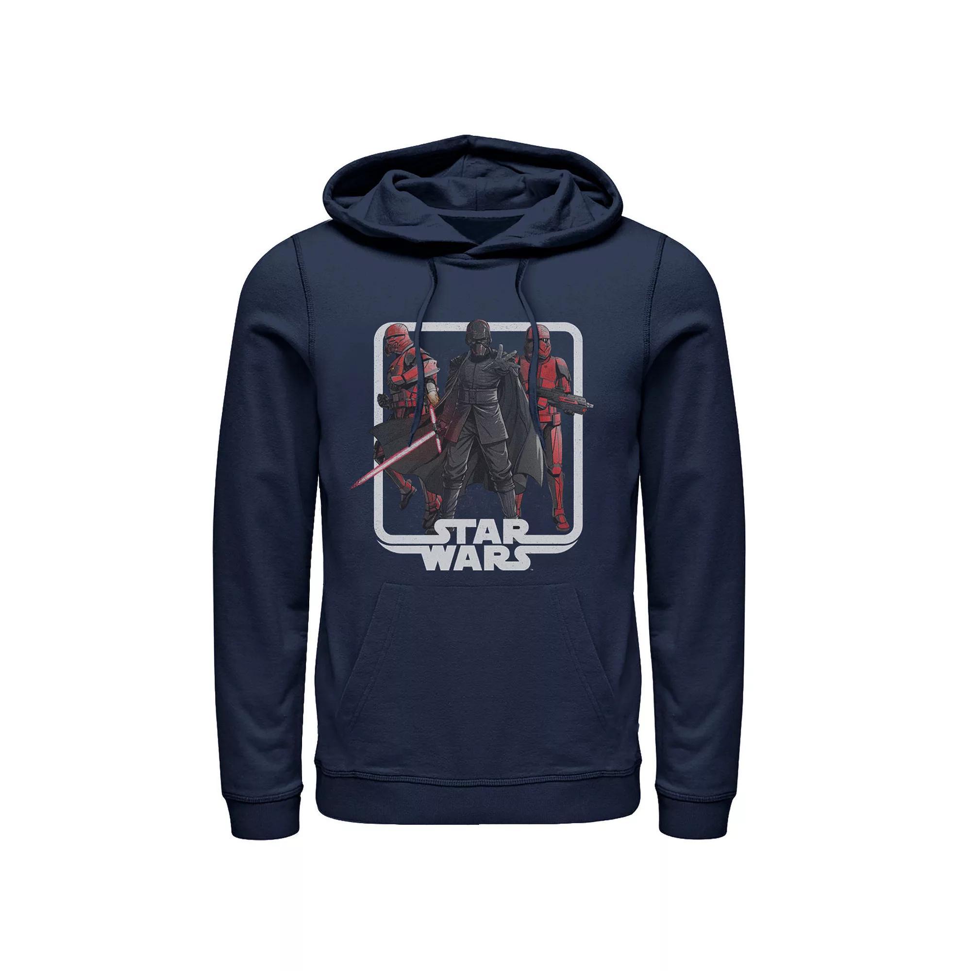 Men's Star Wars Kylo Ren And The Knights Of Ren Portrait Hoodie, Size: Large, Blue Product Image