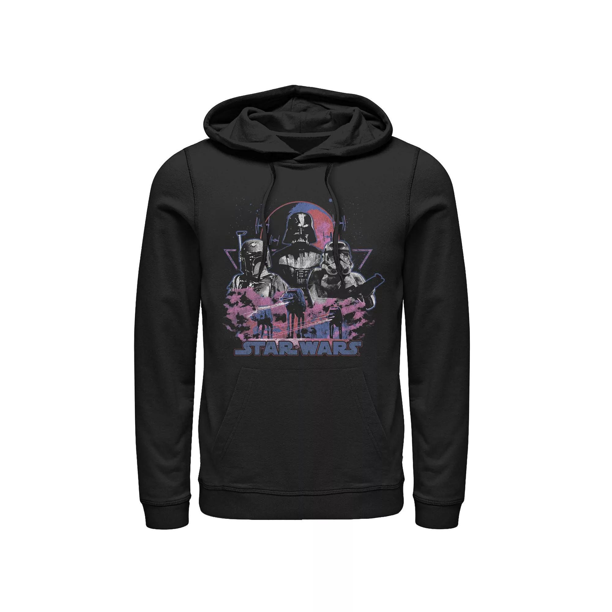 Disneys Snow White Happy Mens Pullover Hoodie Blue Product Image