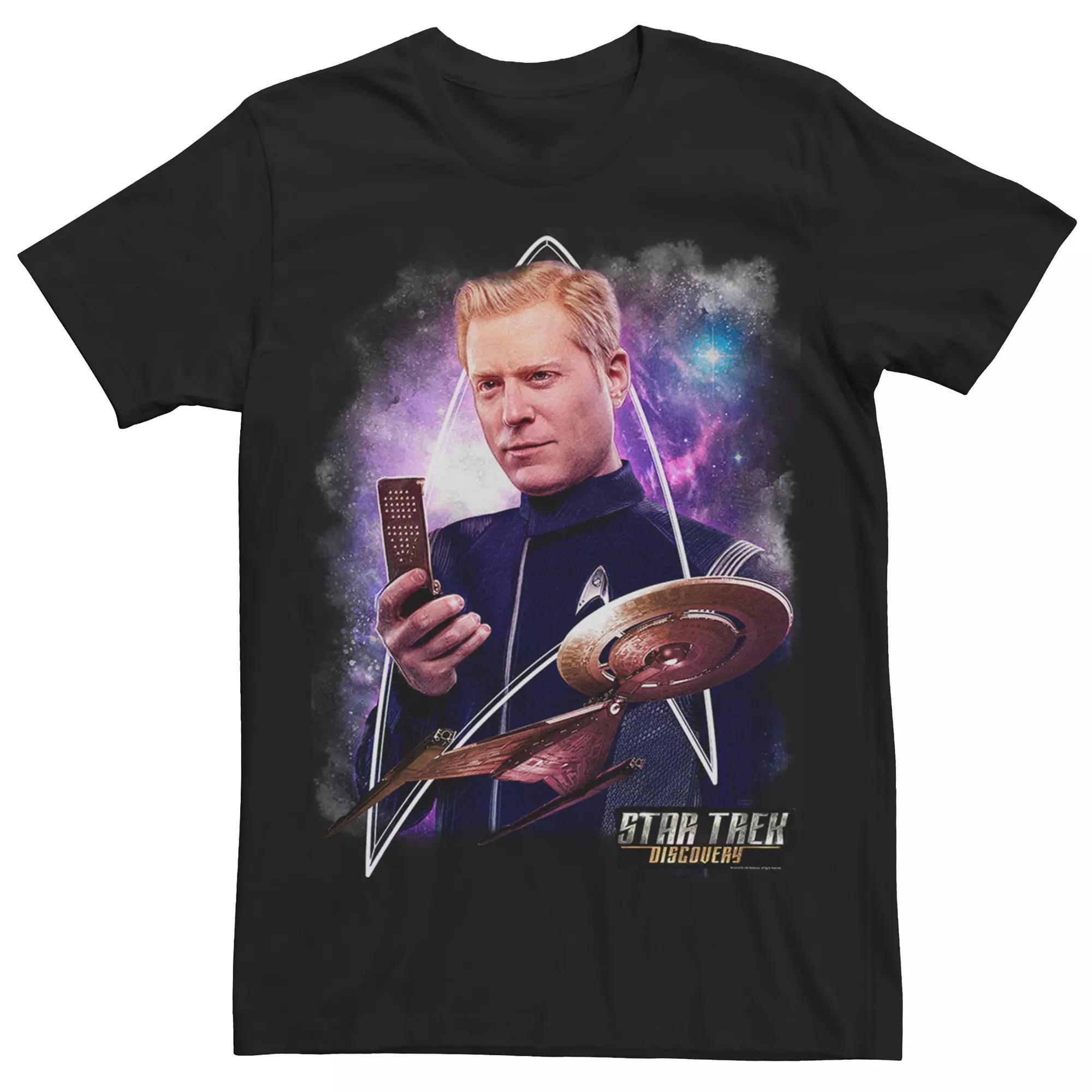 Mens Star Trek Discovery Stamets Profile Graphic Tee Product Image