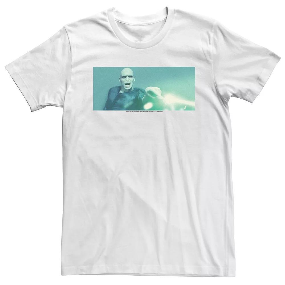 Big & Tall Harry Potter Lord Voldemort Casting Spell Poster Tee, Men's, Size: XXL Tall, White Product Image