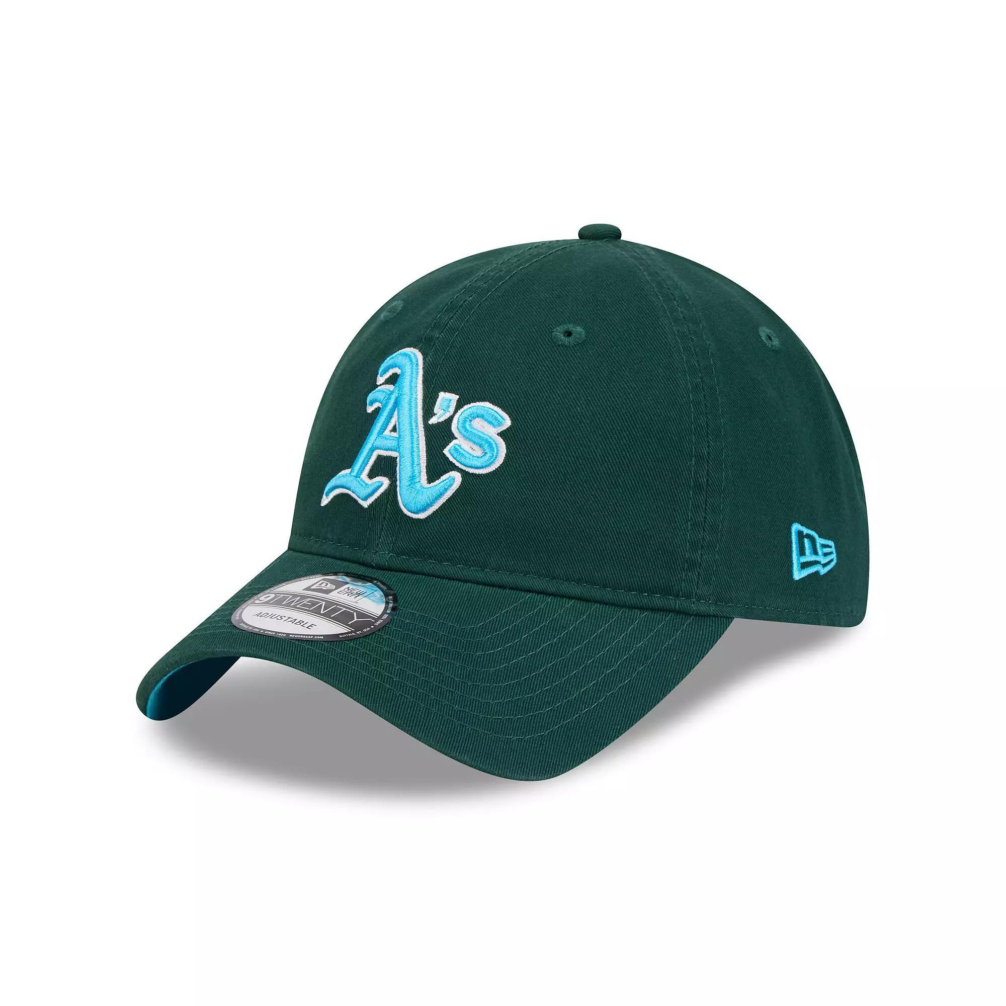 Mens New Era Oakland Athletics 2024 Fathers Day 9TWENTY Adjustable Hat Product Image