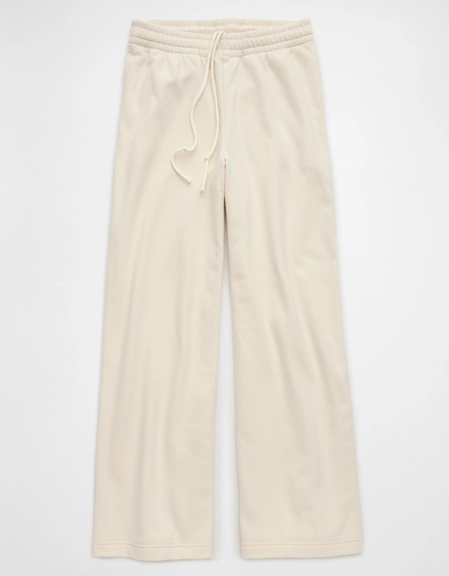 AE Knit Baggy Wide-Leg Sweatpant Product Image