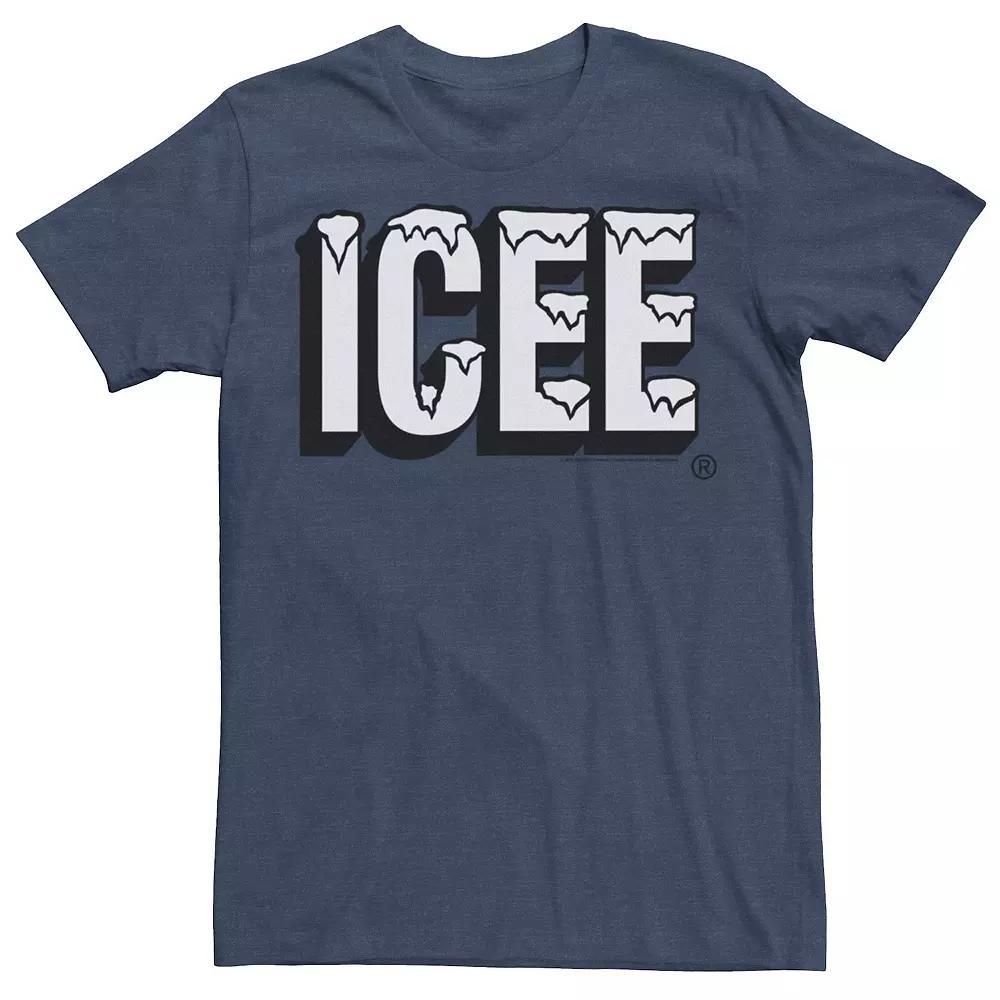 Men's Icee Snowcapped Logo Tee, Size: XXL, Navy Grey Product Image