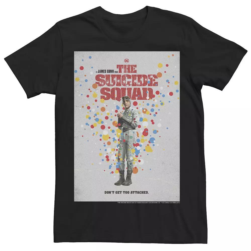 Big & Tall The Suicide Squad Polkadot Tee Tee, Men's, Size: XXL Tall, Black Product Image